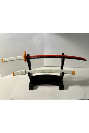 Titrek Toys Rengoku 32cm Katana Replika + Kın + Stand | Demon Slayer Koleksiy...