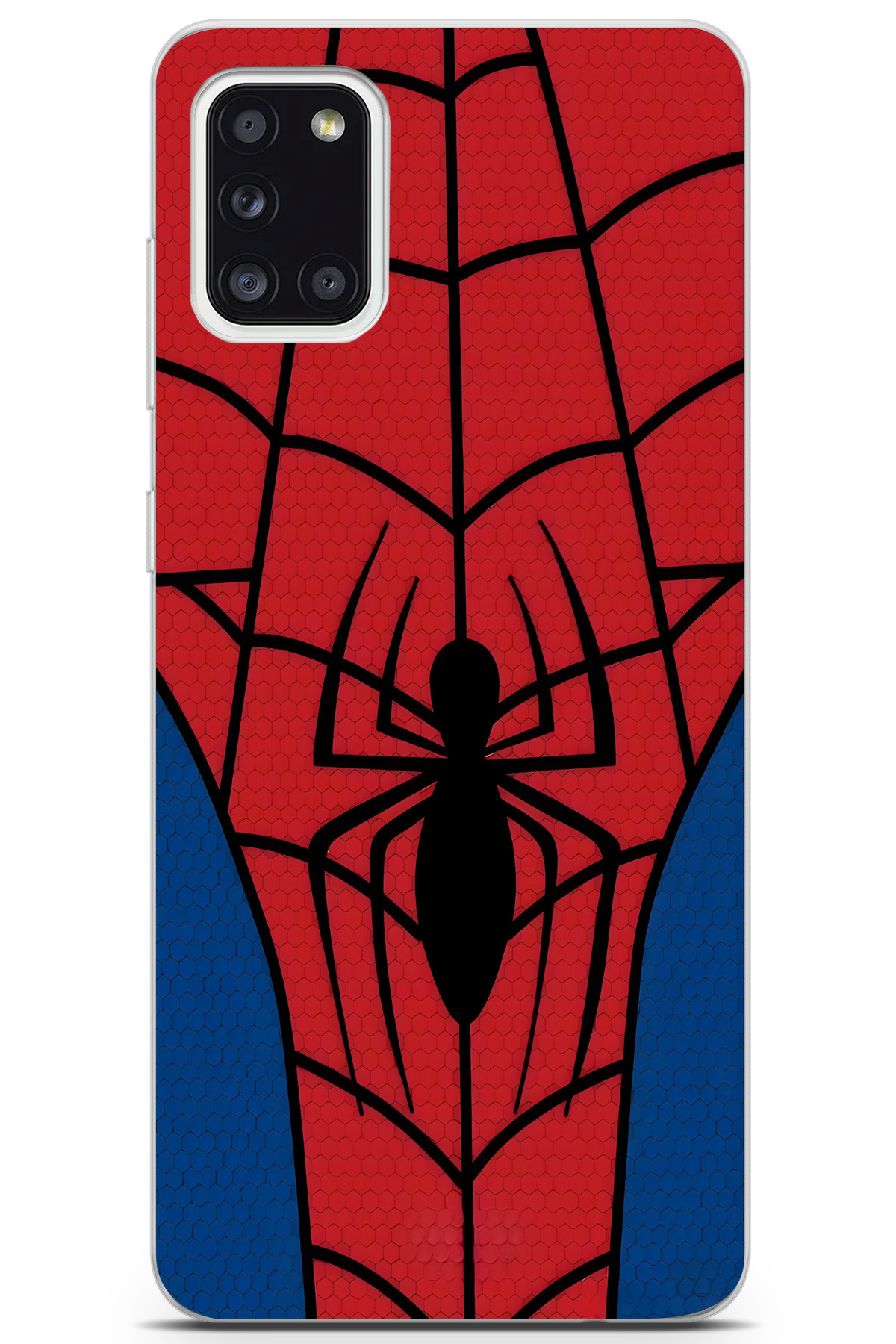 Samsung Galaxy A31 Compatible Printed Soft Silicone Transparent Phone Case