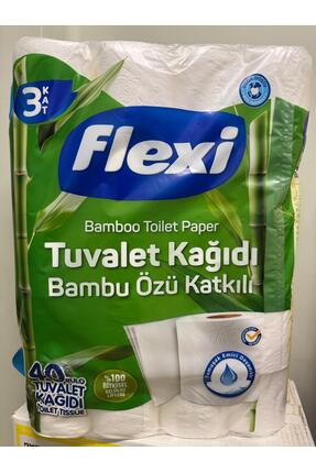 Flexi TUVALET KAĞIDI BAMBU ÖZÜ KATKILI 3KATLI