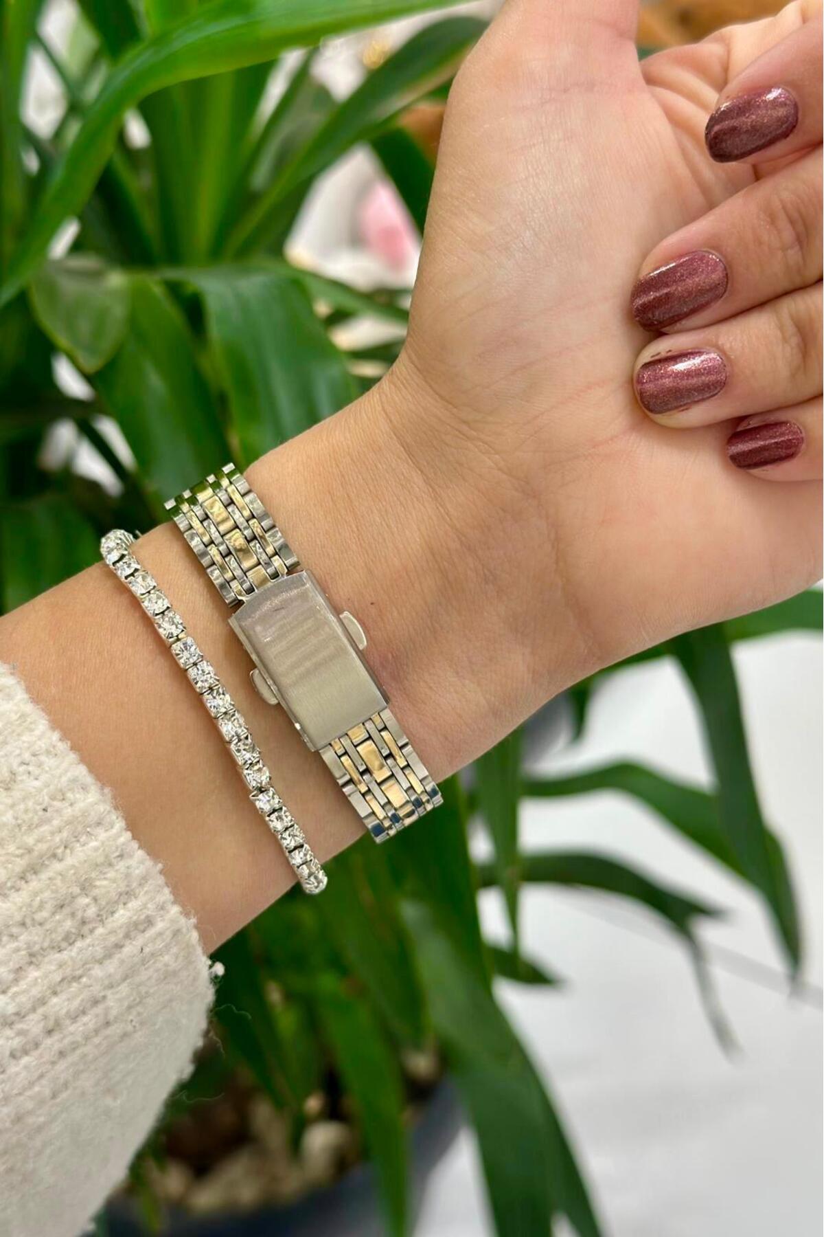 DEEPORA  KARE KASA KADIN KOL SAATİ - Görsel 6