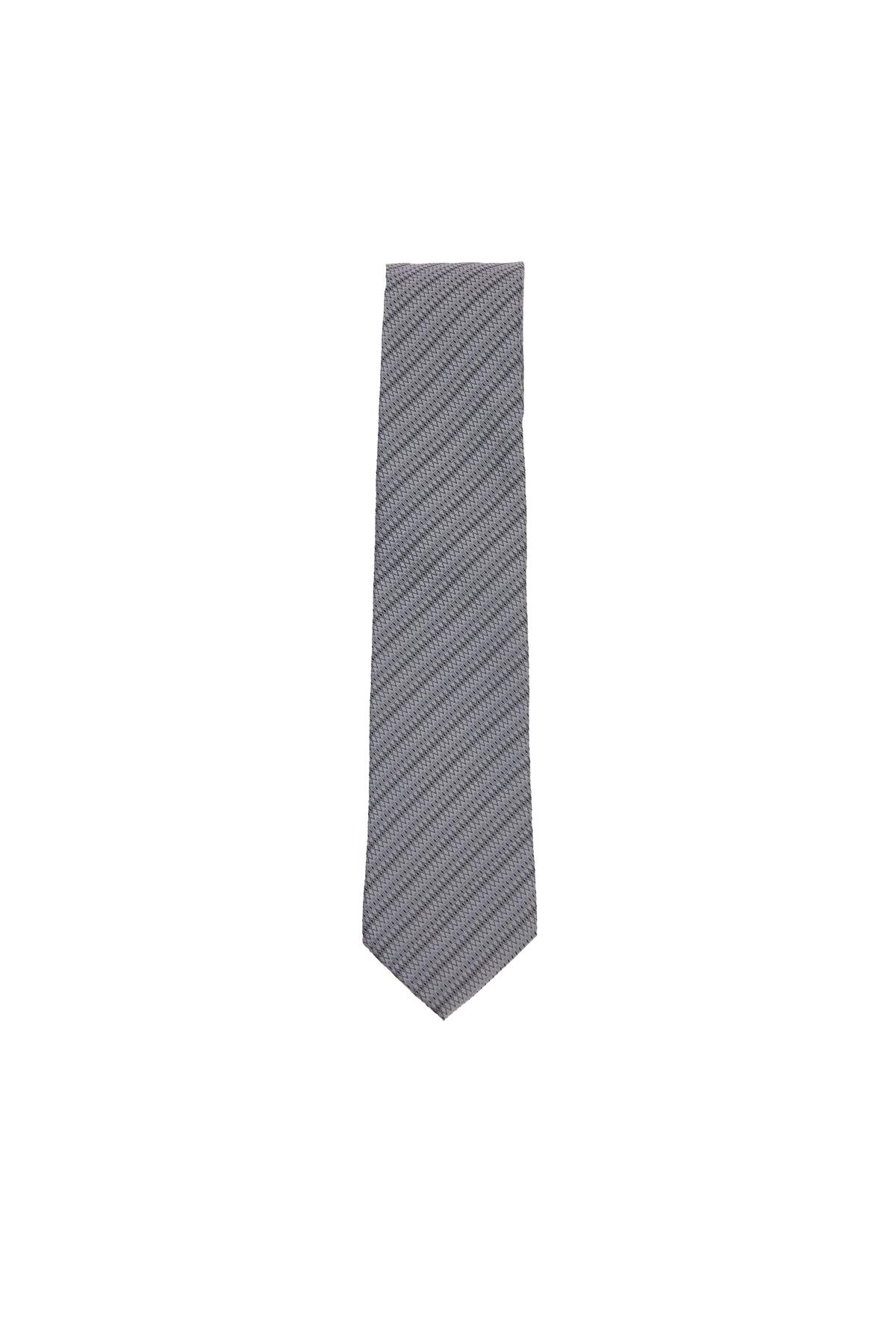 تودورز کراوات مردانه کلاسیک طرح‌دار با دستمال جیبی