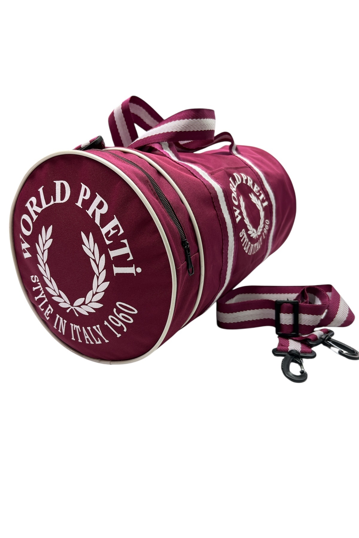 sç Saraçoğlu Çanta Silindir Günlük Unisex Spor Fitness & Spa Seyehat Çantası İmpertex (45x26x23)