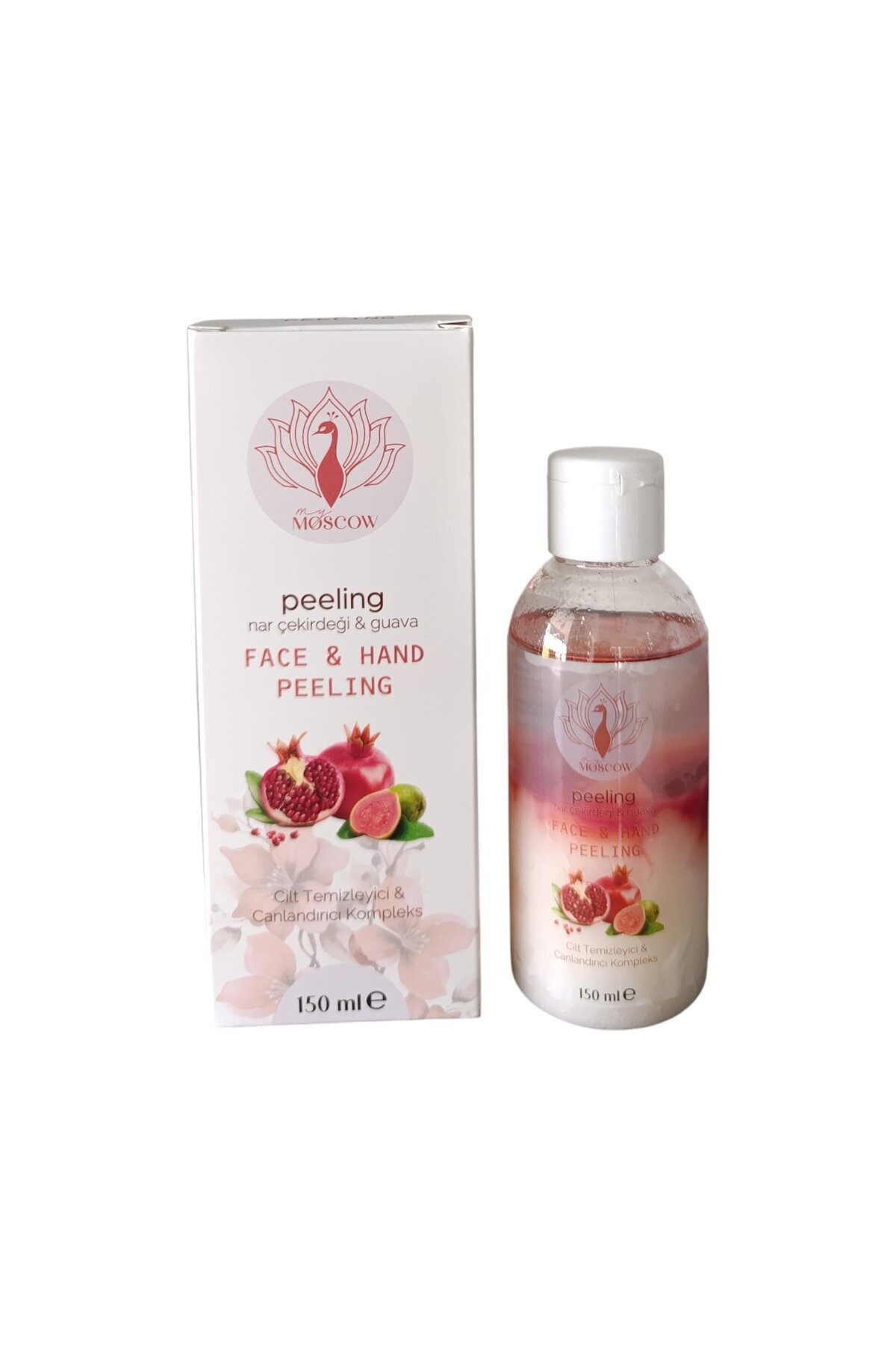 Nar Çiçeği & Guava El&Ayak Peeling Cilt Temizleyici & Canlandırıcı Kompleks 150 ml — 8684880496072-01 — تصویر 2 از 2