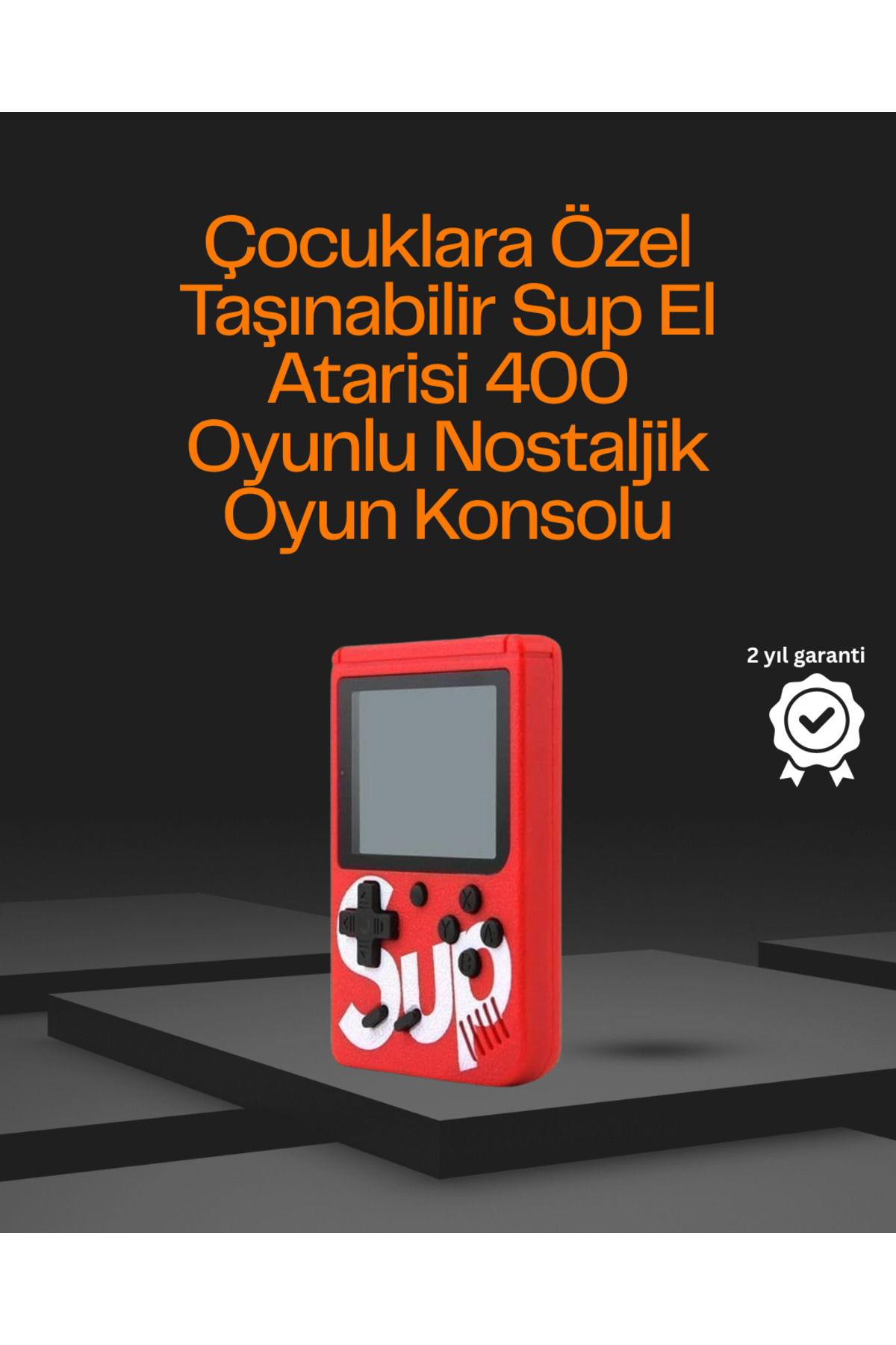 FrereConception 3 İnç Ekranlı Klasik Oyunlu El Konsolu