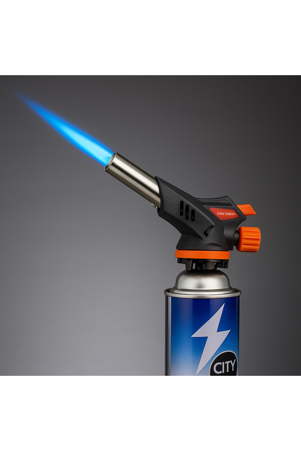 Coverzone Gaz Torch Pürmüz - 1300°C Ayarlı Alev, Otomatik Ateşleme