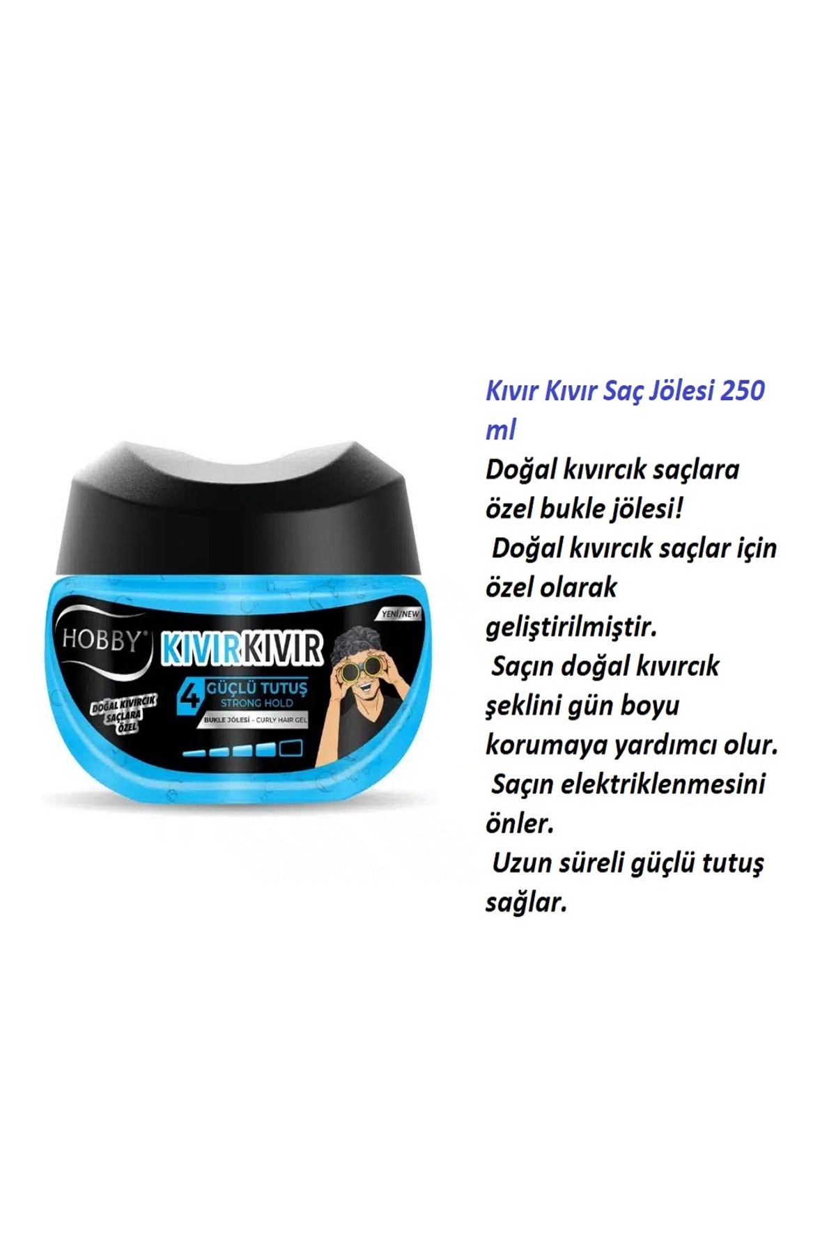 KIVIR KIVIR SAÇ BAKIM SERİSİ, ŞAMPUAN, SAÇ KREMİ VE JÖLE — hpro-hobbyseries030 — تصویر 4 از 4