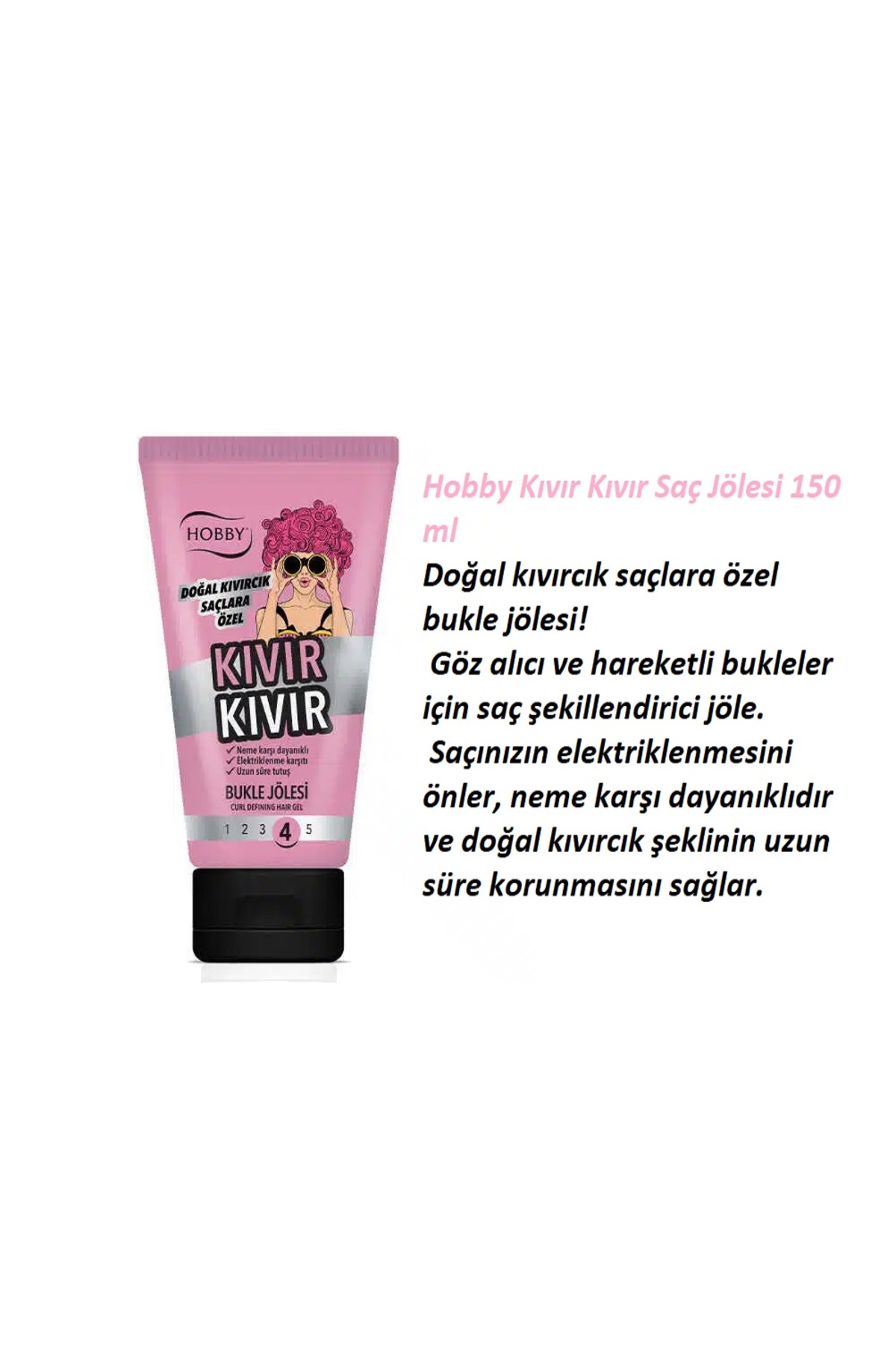 KIVIR KIVIR SAÇ BAKIM SERİSİ4, ŞAMPUAN, JÖLE, SAÇ KÖPÜĞÜ, 7/24 SAÇ ŞEKİLLENDİRİCİ KREMİ — hpro-hobbyseries037 — تصویر 5 از 5