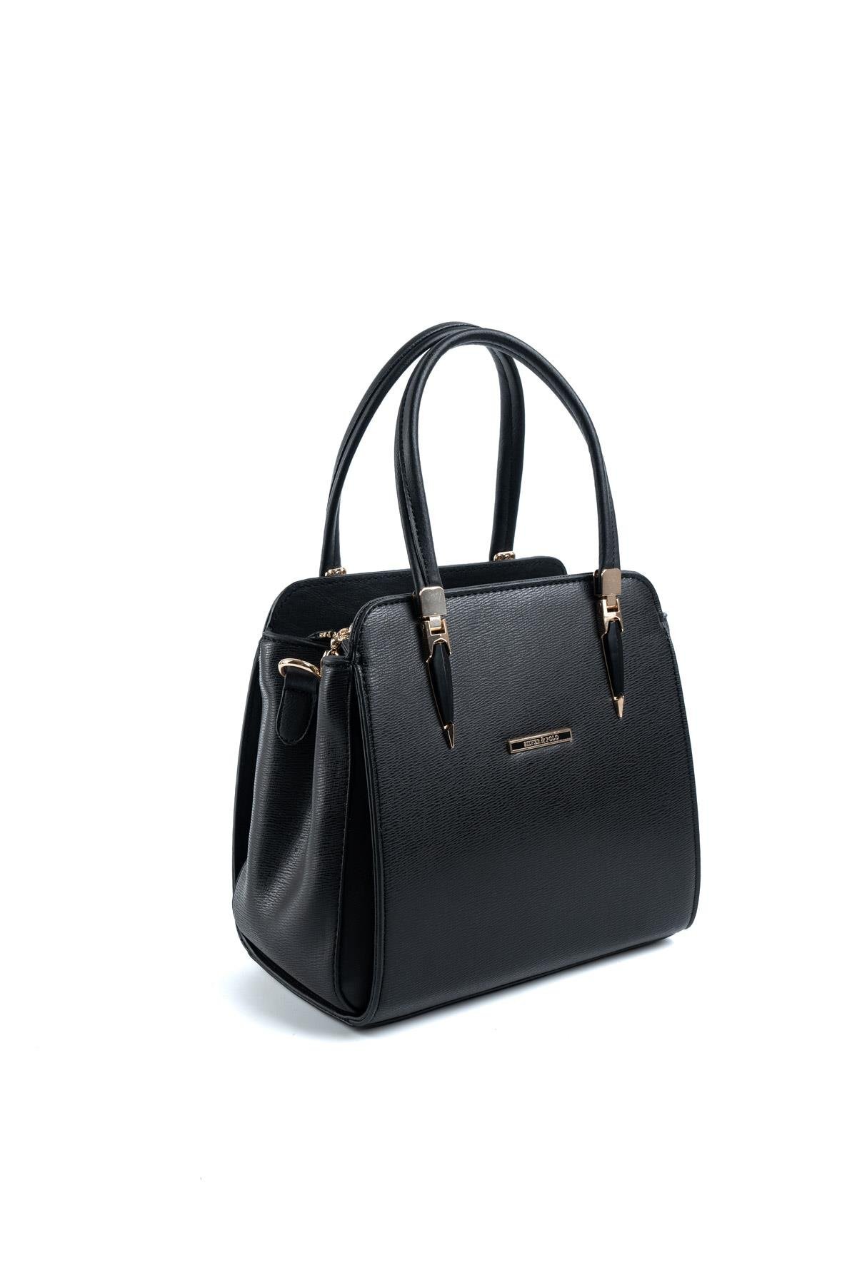 soyy. Almond Polo ブラック超美品 Silver Polo Black - Black Plain Women's Handbag Sp1136 - Price