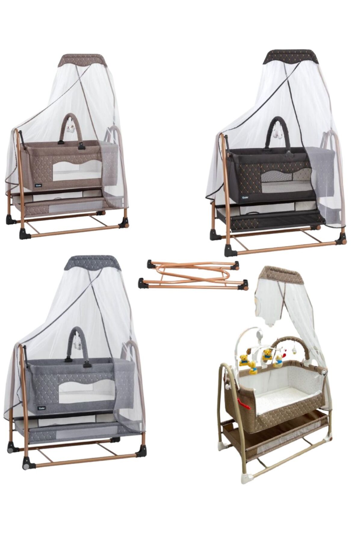 ÖYKÜ BEBEK DUNYASI 30 Parça Gold Pluss Bebek Çeyiz Seti Bebeğiniz İçin Gerekli Olan Herşey Full Set fotoğrafı 3 (önizleme)