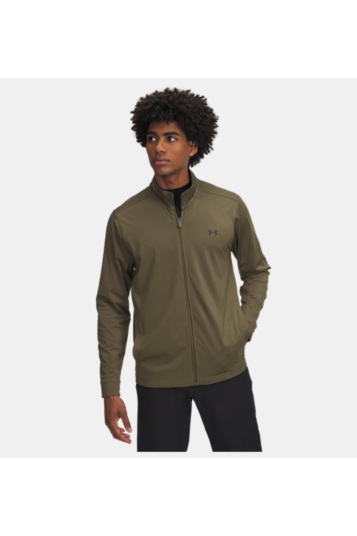 آندر آرمور کاپشن زیپ‌دار مردانه UA Drive Storm مدل ۱۳۸۹۸۶۳-۳۹۰