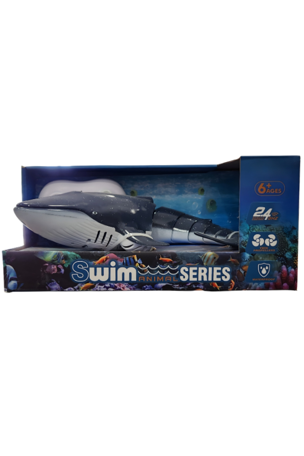 Remote Controlled Whale – Floating Toy and Waterproof Controller