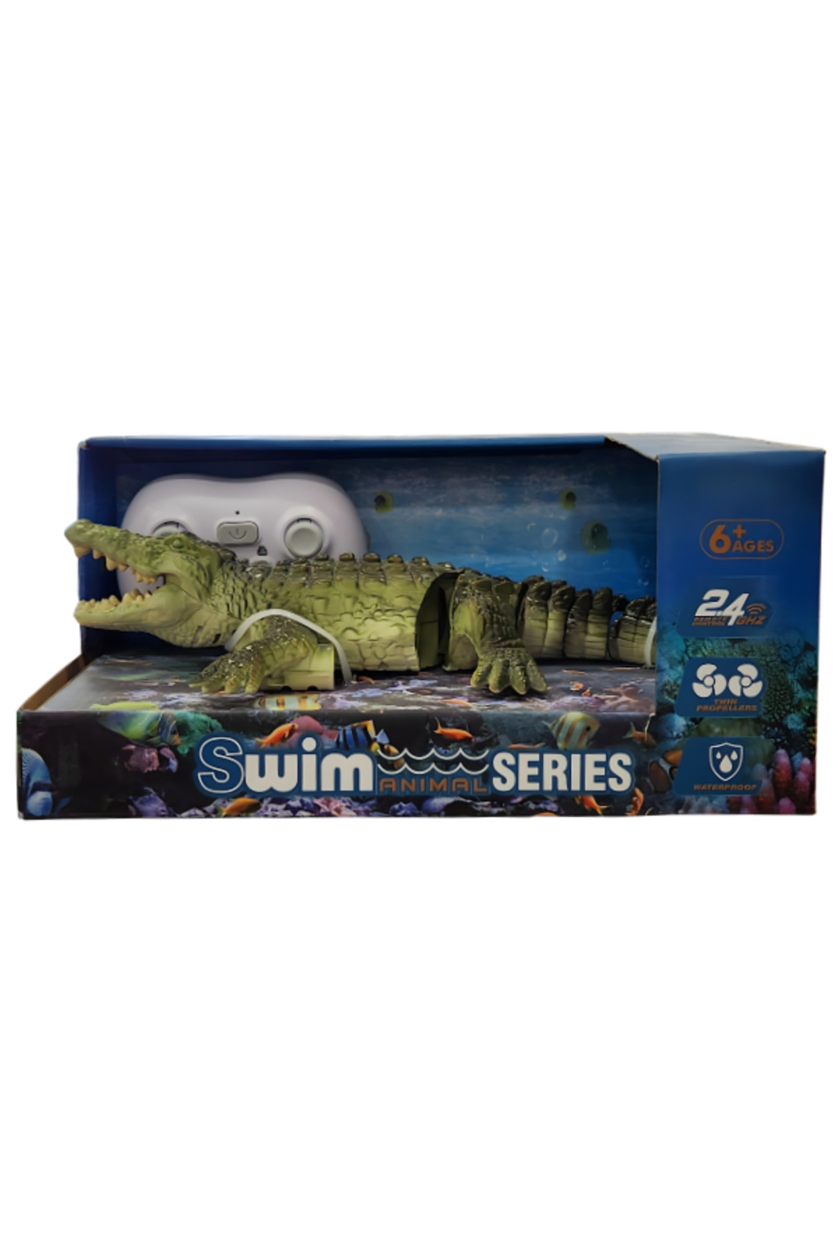 Remote Control Alligator – Floating Toy and Waterproof Controller