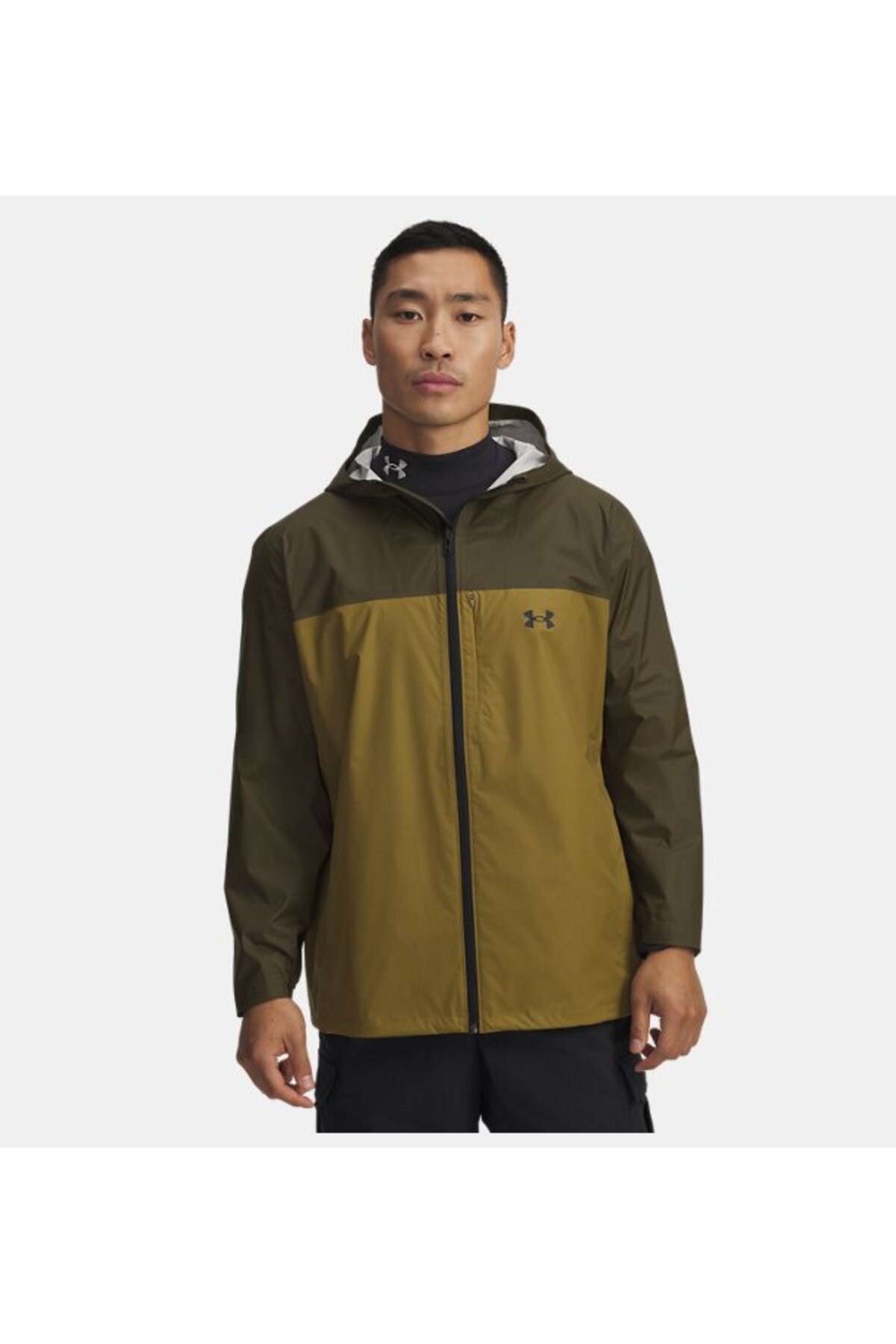 آندر آرمور کاپشن بارانی مردانه UA مدل Cloudstrike Colorblock، کد 1381880-308