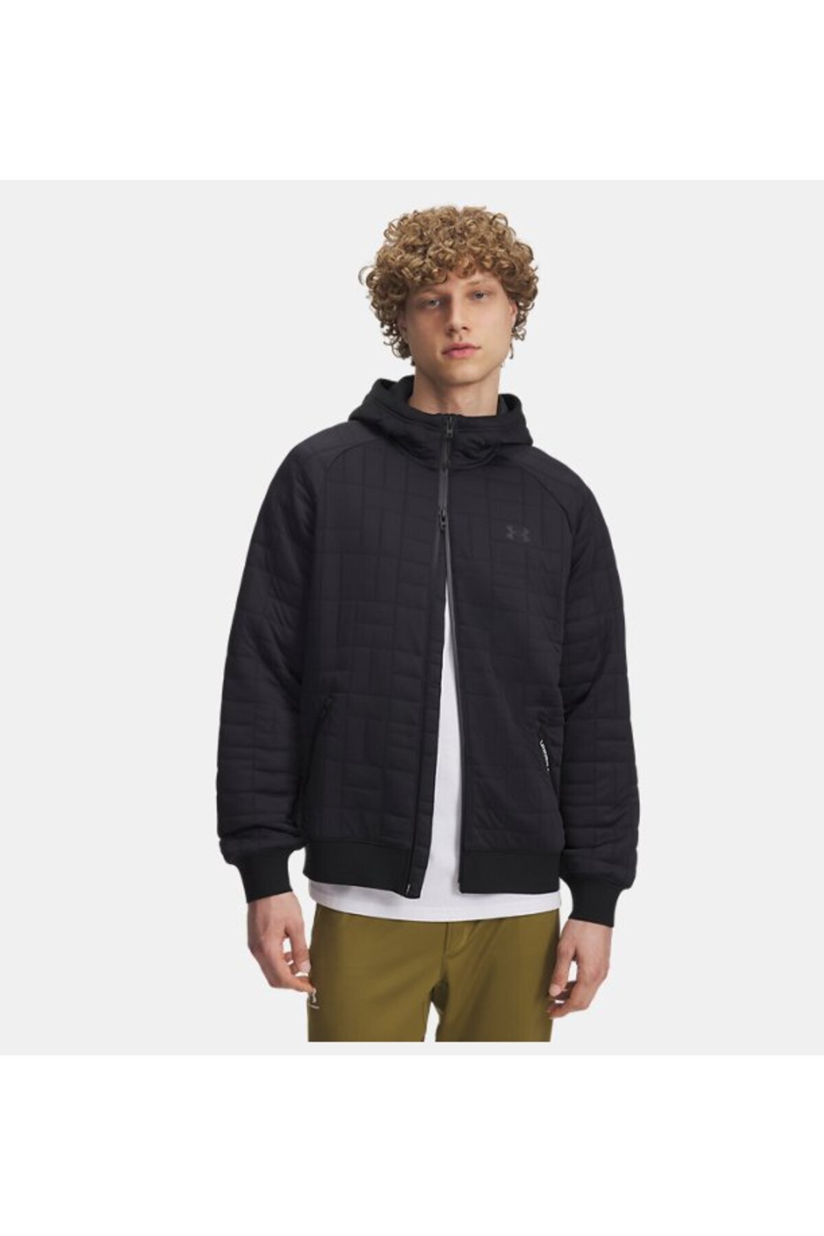 Under Armour Erkek UA Unstoppable Fleece TXTR Fermuarlı Ceket