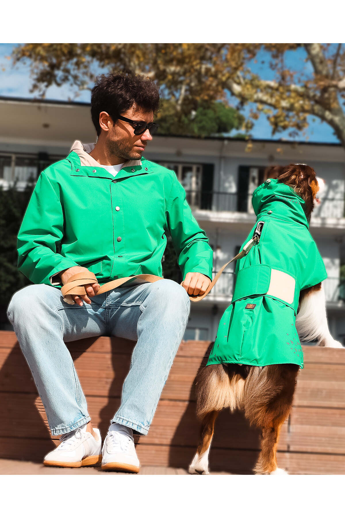 Askyx Human Seattle Raincoat | Evergreen — سبز 9881140068650 — تصویر 6 از 8
