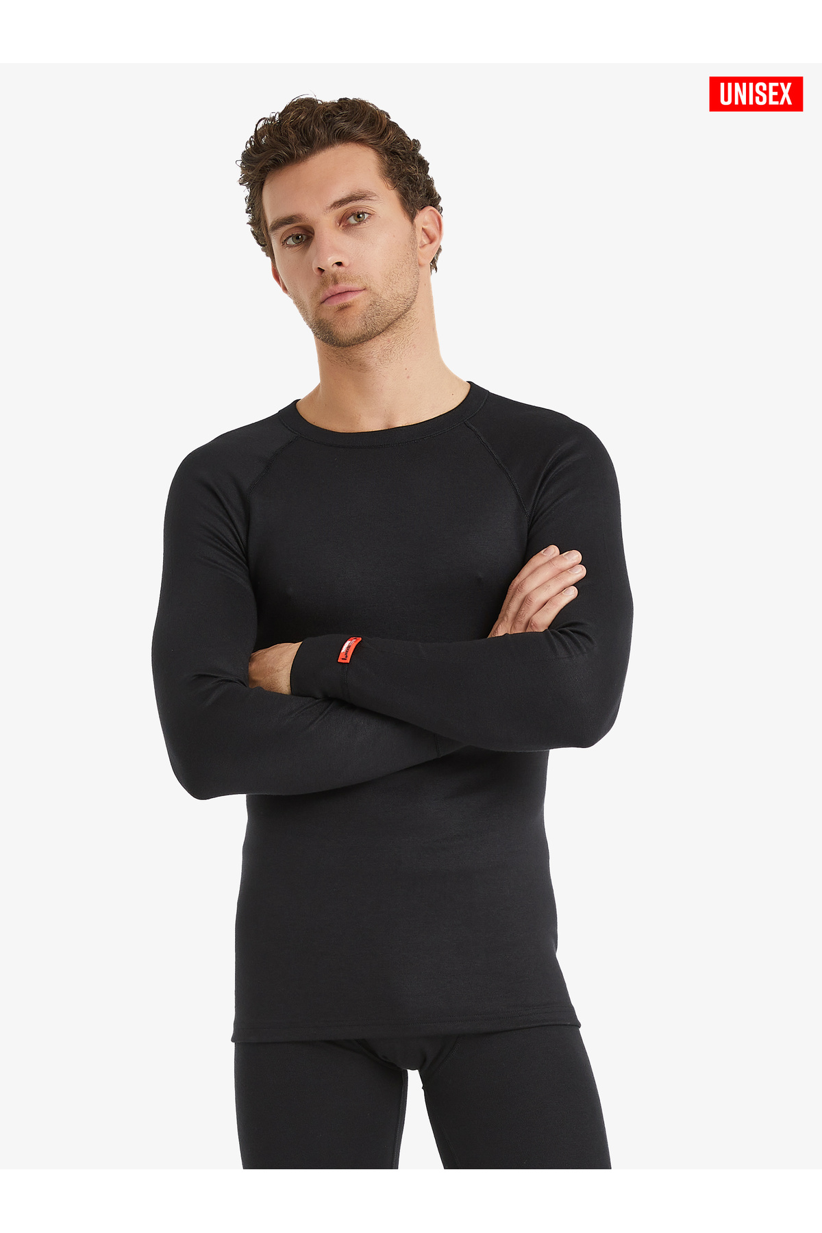 Blackspade Vücuda Oturan İçlik Unisex Termal Uzunkol Tişört, Bisiklet Yaka, 2. Seviye Isı Koruma-9259 görsel 4