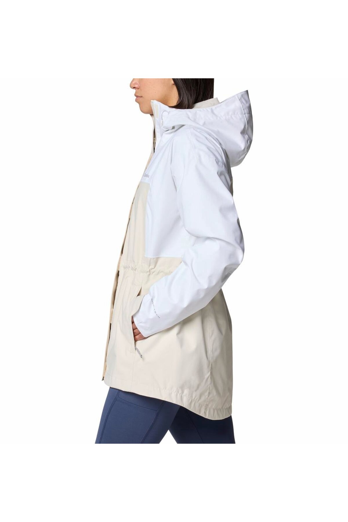 Columbia  Hikebound II Long Kadın Yağmurluk - Görsel 3