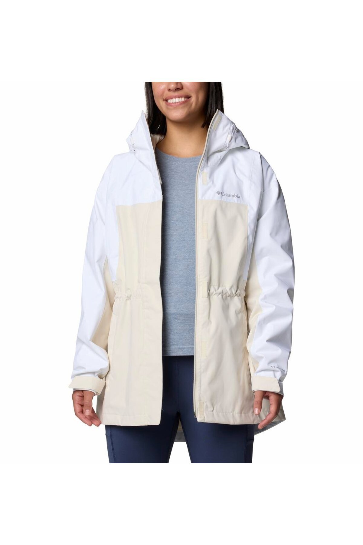 Columbia  Hikebound II Long Kadın Yağmurluk - Görsel 5