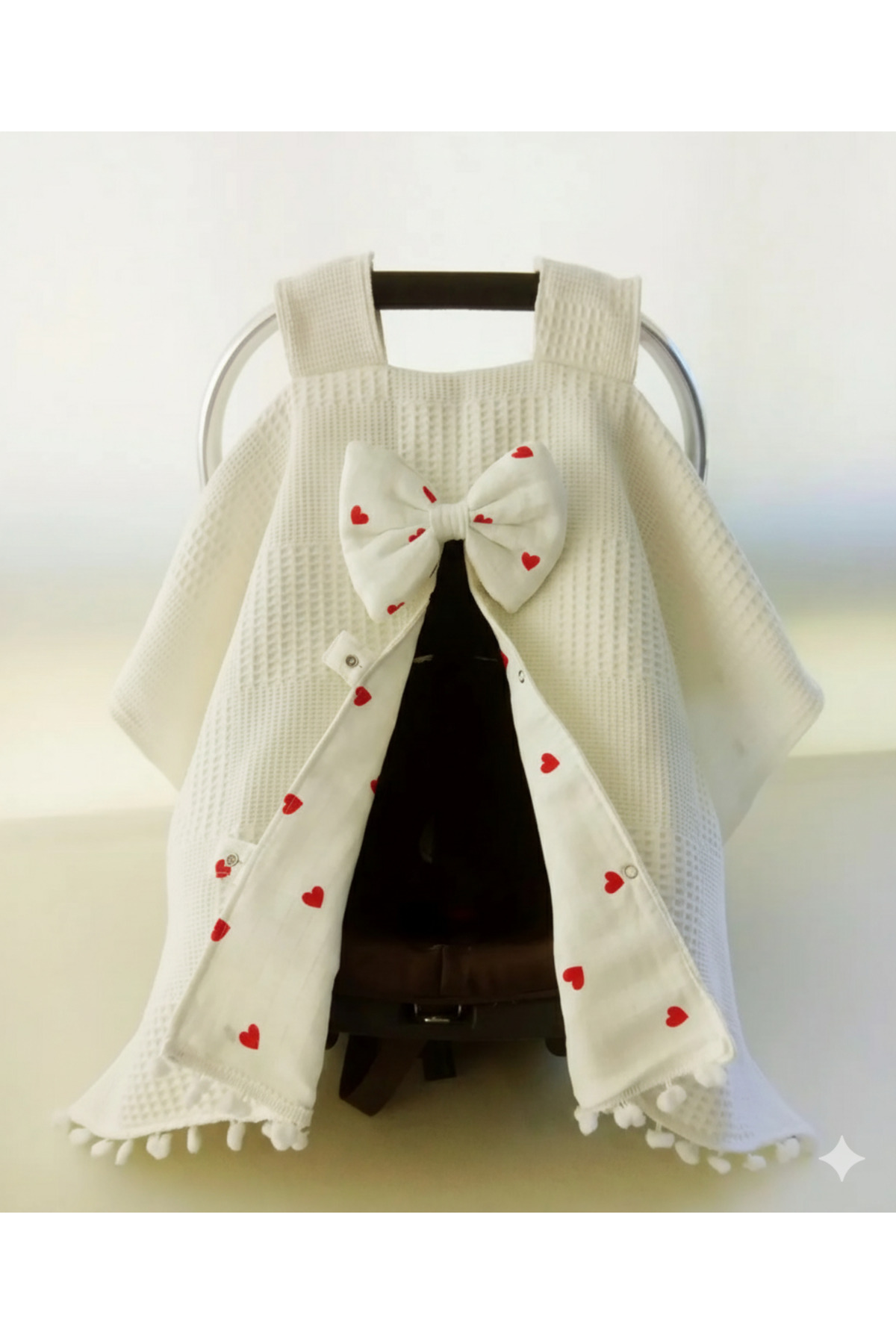 Wenaris % 100 pamuk Puset Örtüsü 1 parça fotoğrafı 3 (önizleme)