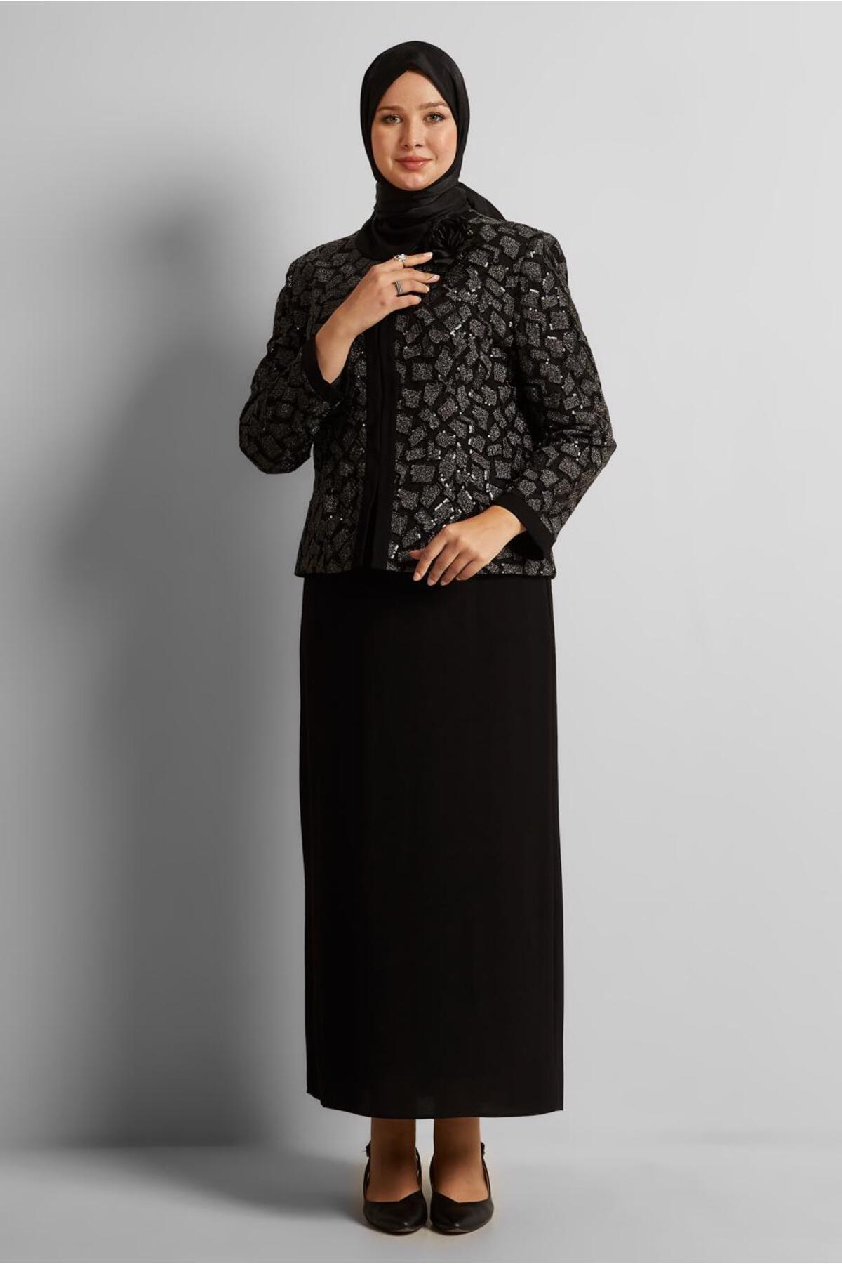 آلوینا کت و شلوار سایز بزرگ 30446