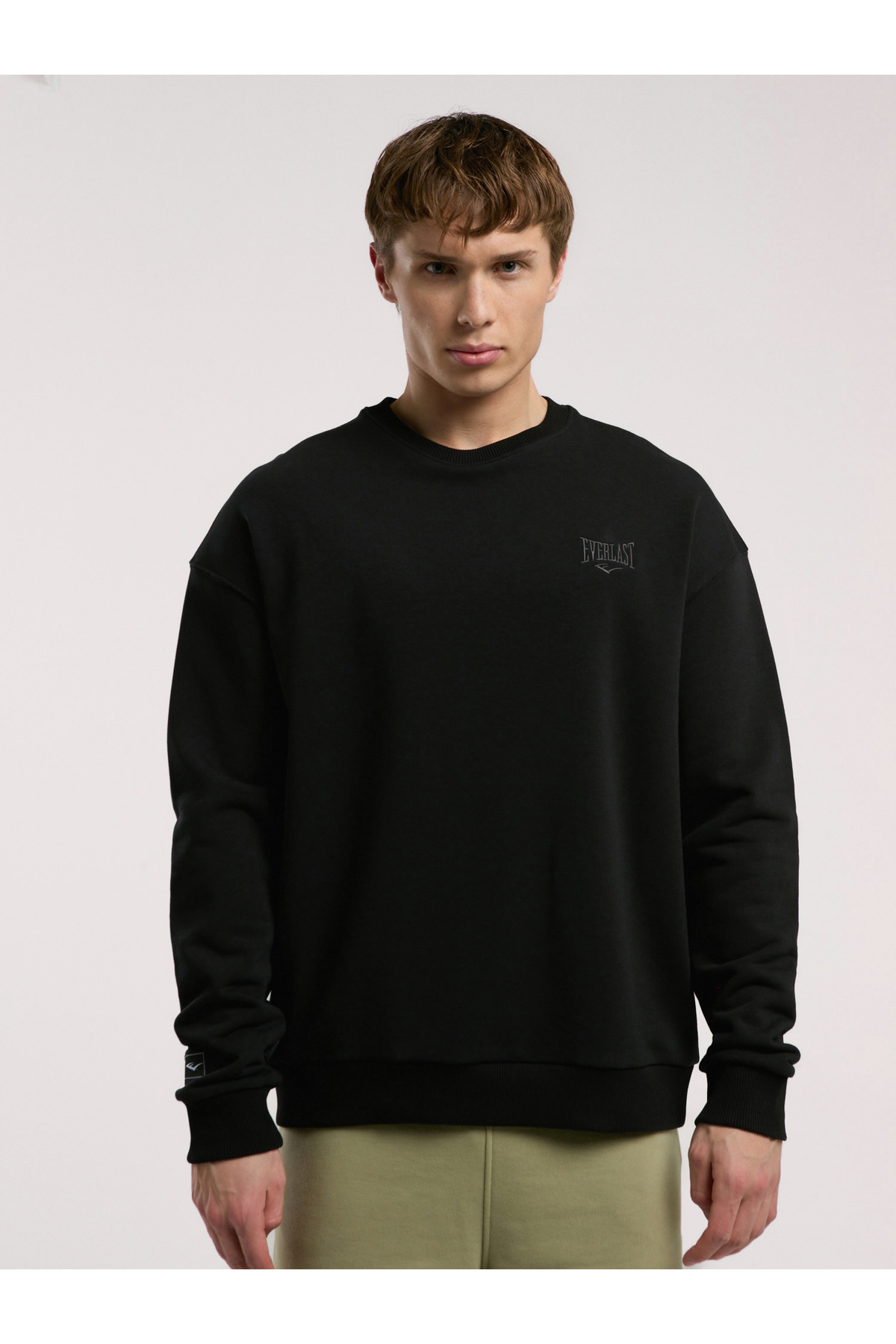 اور لست سویشرت مردانه مشکی Ever Essentials Comfort