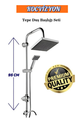 ŞENPRES Local Yeni Nesil Robot Yağmurlama Kocvizyon Tepe Duş Başlığı Seti
