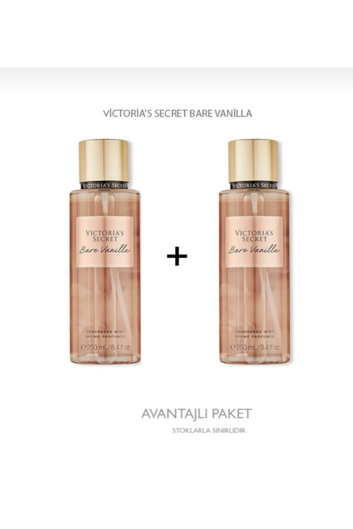 victoria's Secret Bare Vanilla 2’li Vücut Spreyi 250 ml