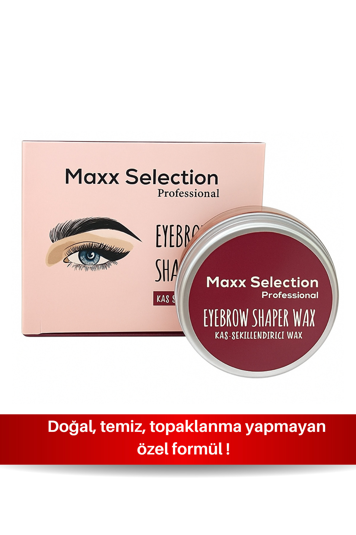 MAXXSELECTION Kaş Sabitleyici ve Şekilendirici Wax