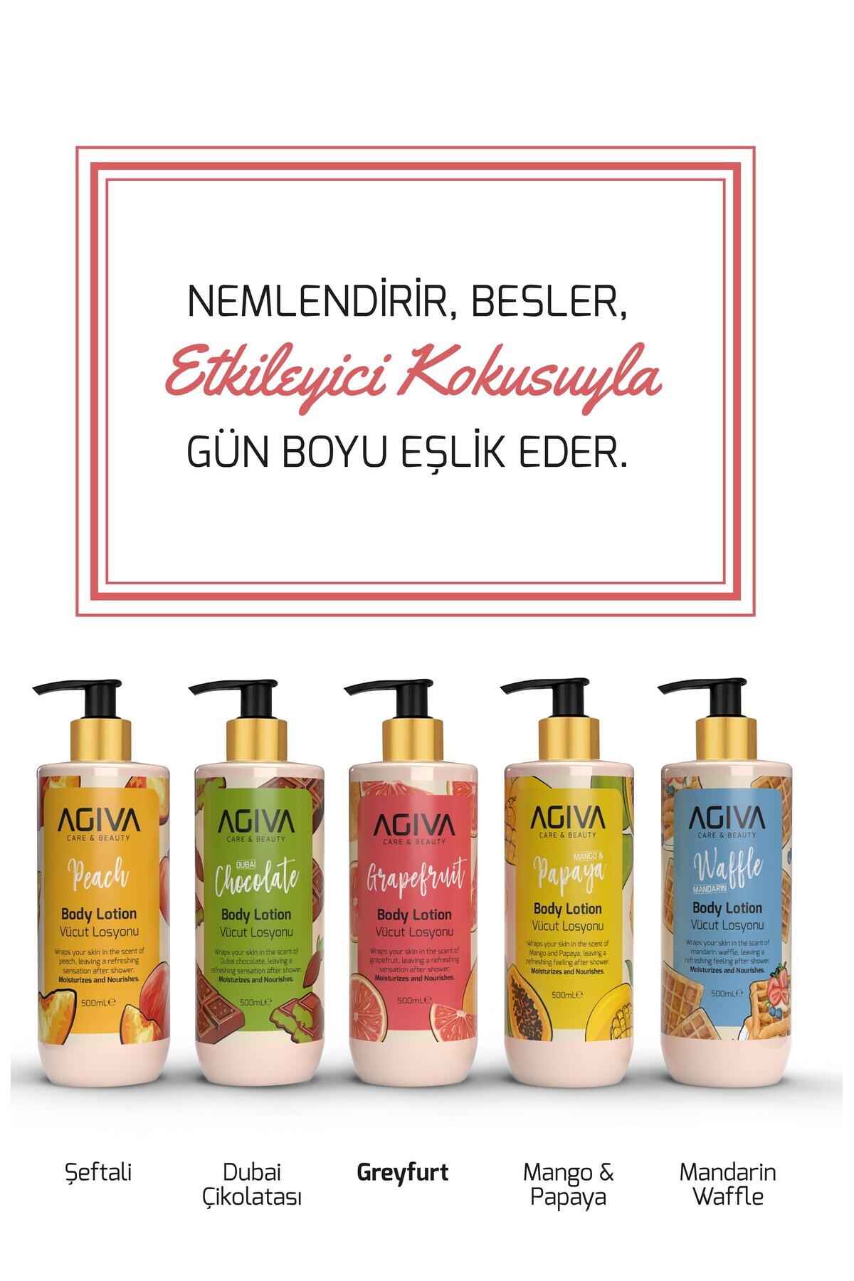 Greyfurt Özlü Besleyici ve Nemlendirici Vücut Losyonu — 001-AGK-061 — تصویر 4 از 5