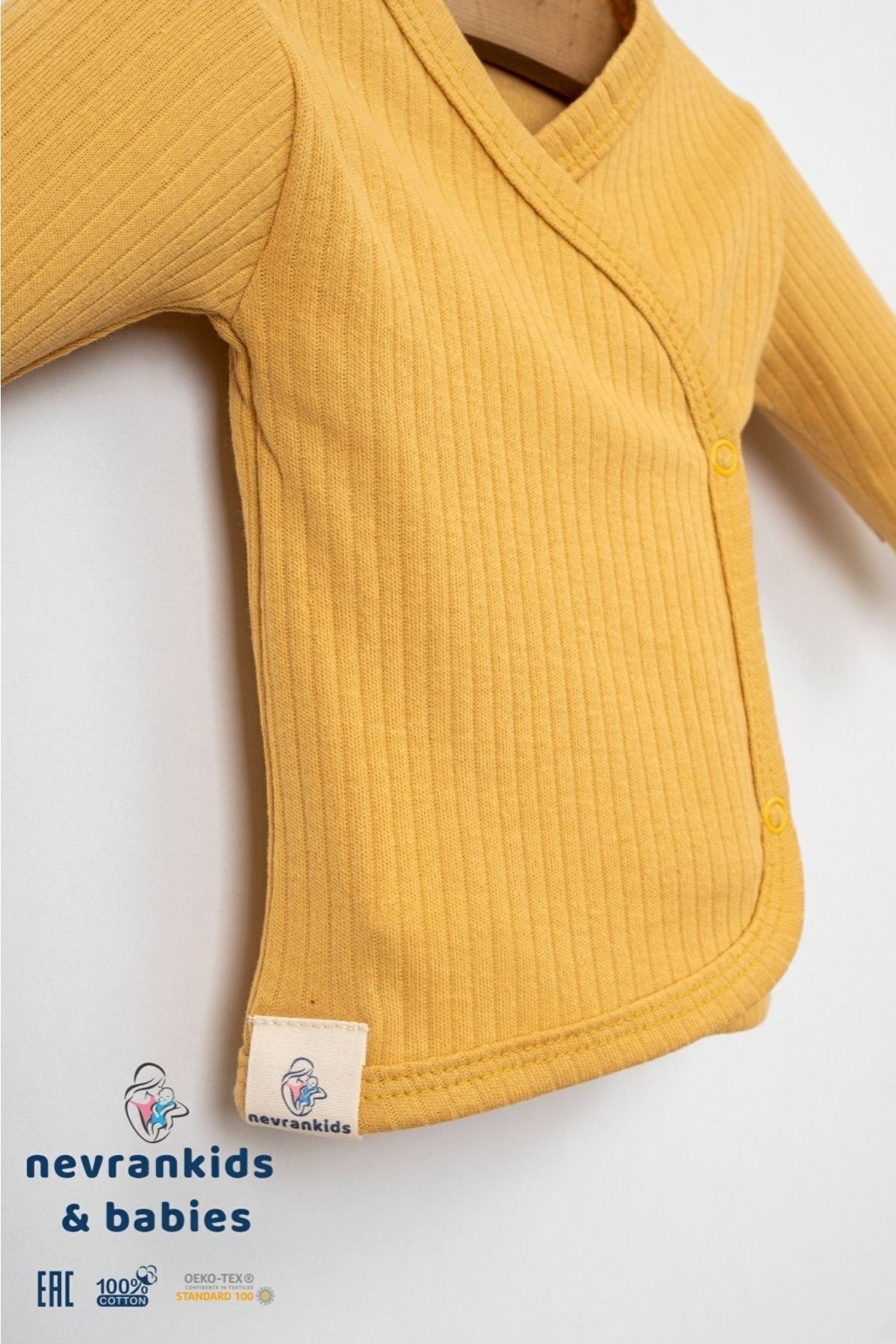 nevrankids Güneş Etiket Organik 5’li Hastane Çıkışı fotoğrafı 7 (önizleme)