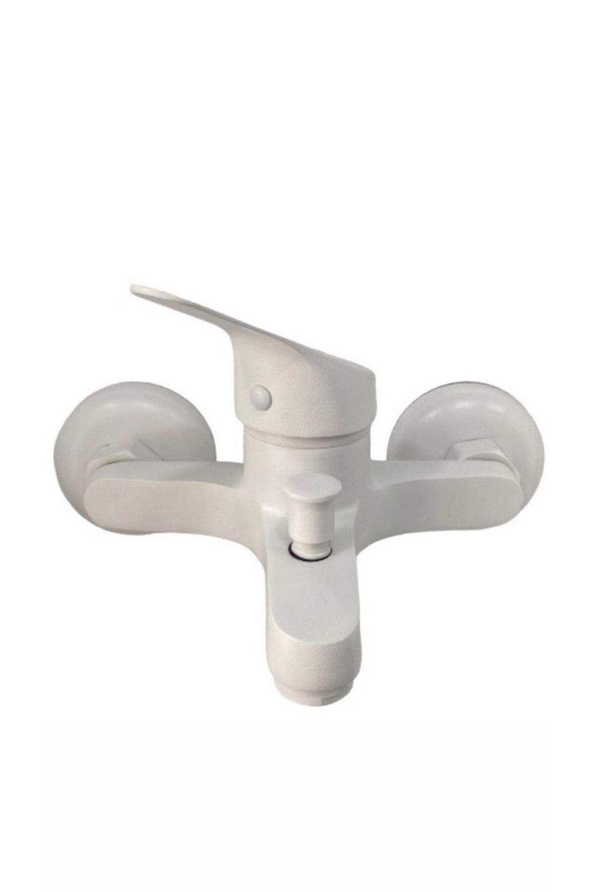 White bathroom faucet
