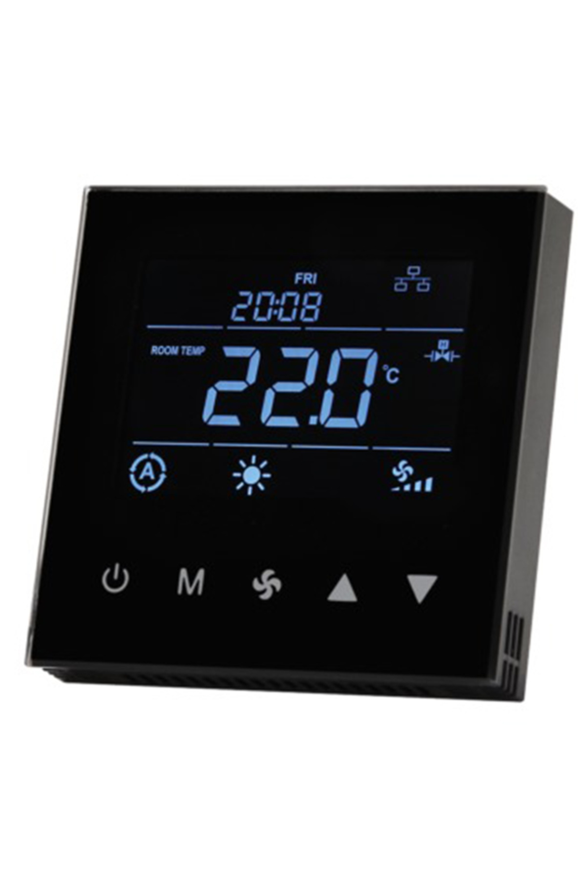 smallart T3035.10X Dokunmatik Fan Coil Termostatı 3 Kademeli 2/4 Boru