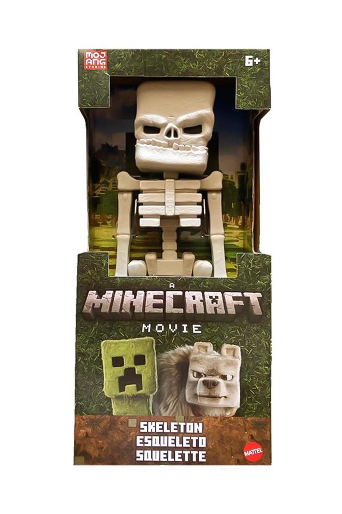 Mattel Minecraft Filmi Büyük Aksiyon Figürü Skeleton 30 cm JFR65