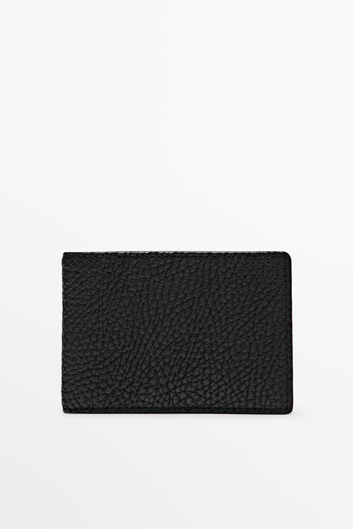 ماسیمو دوتی کیف پول افقی چرم ناپا