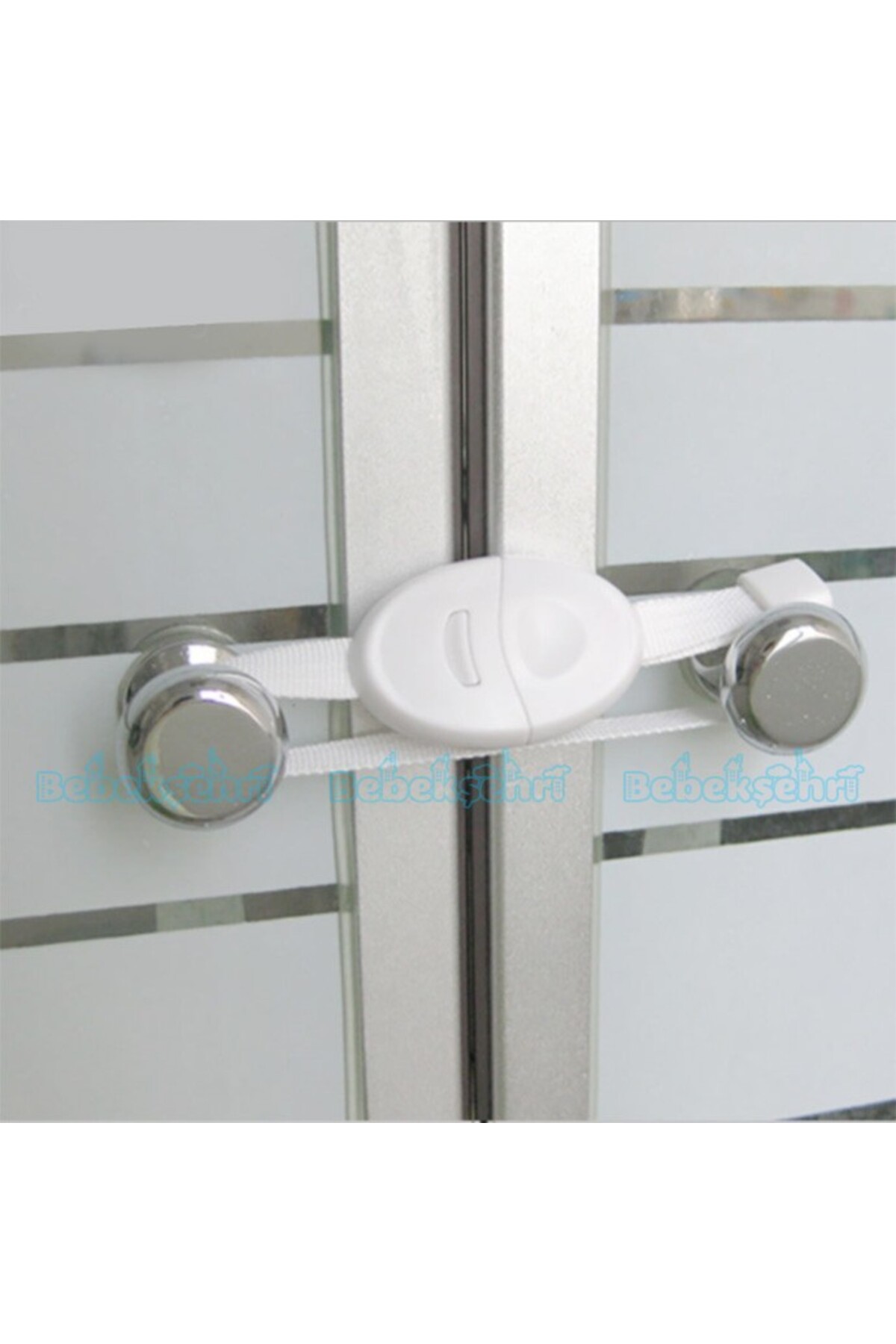 Evokids Çift Kapaklı Askılı Dolap Kilidi fotoğrafı 3 (önizleme)