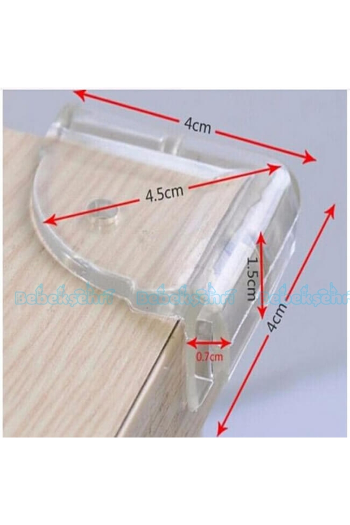 Evokids 4 lü Silikon Köşe Koruyucu fotoğrafı 5 (önizleme)