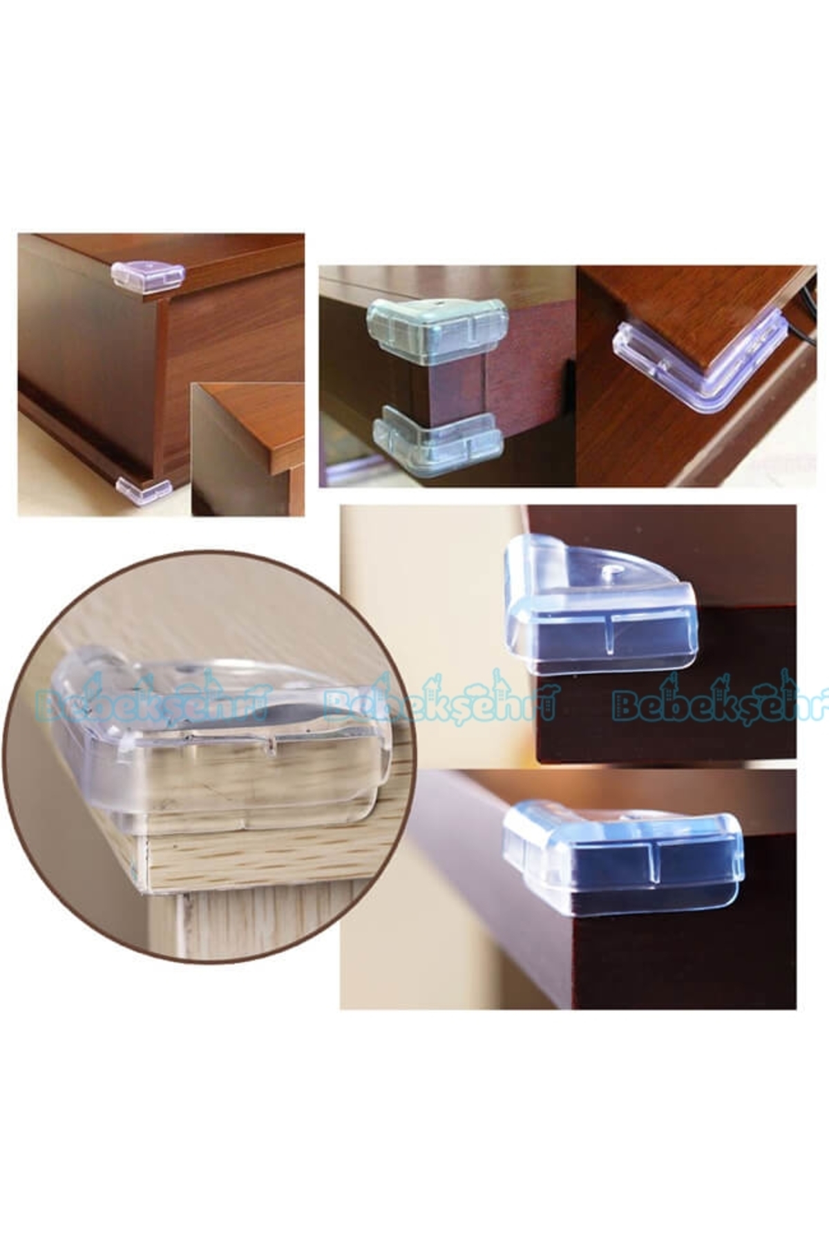 Evokids 4 lü Silikon Köşe Koruyucu fotoğrafı 2 (önizleme)