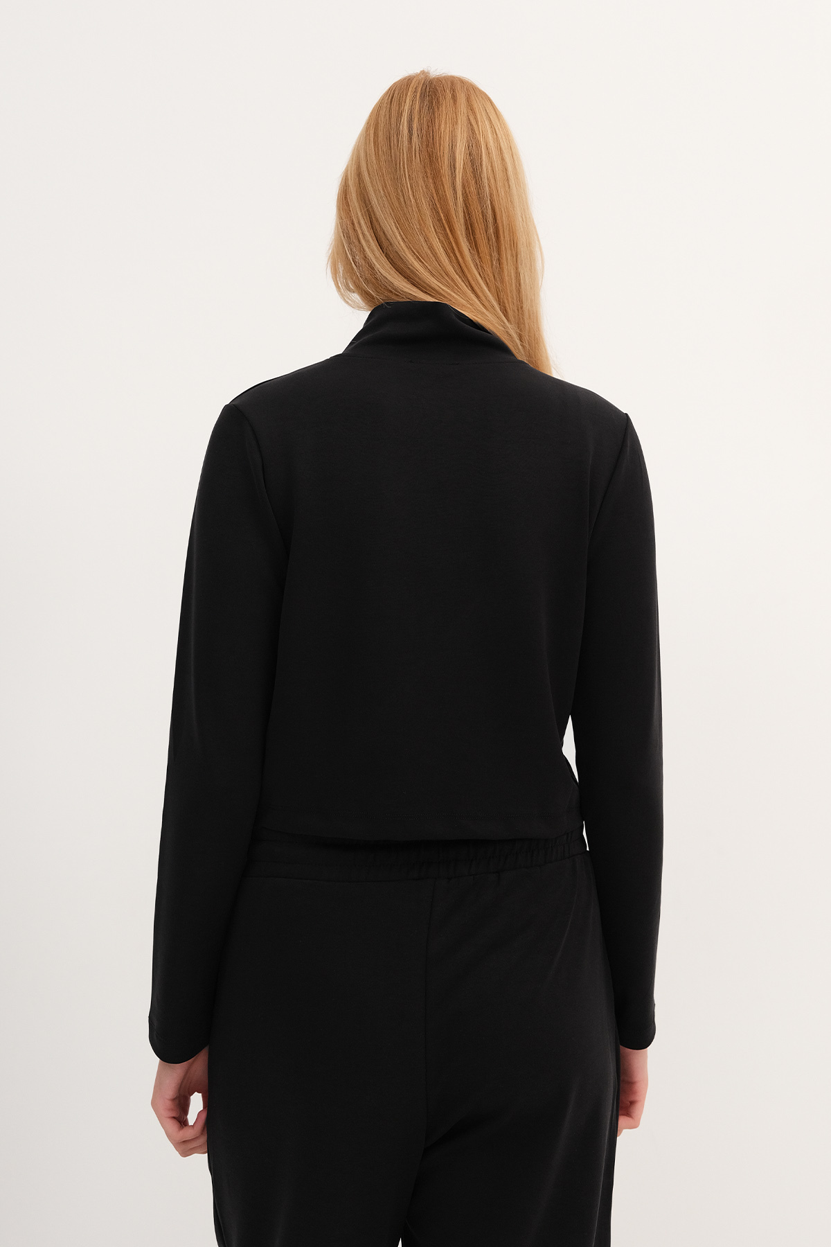 Addax  Çift Fermuarlı Modal Hırka H12053 - Görsel 5