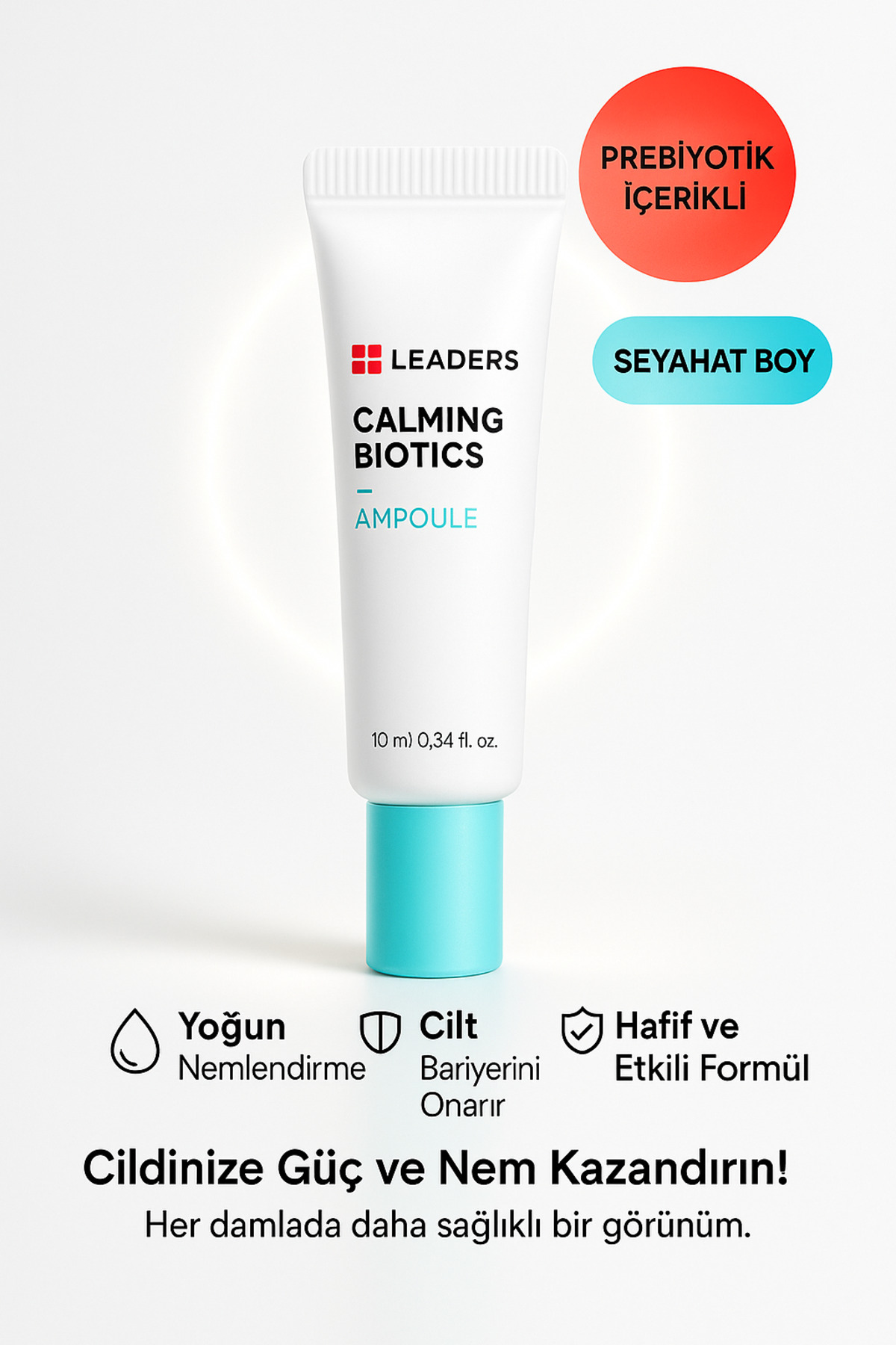 Leaders Yoğun Nemlendirici Cilt Bariyer Onarıcı Ampul 10 ml – Seyahat Boy — 4104