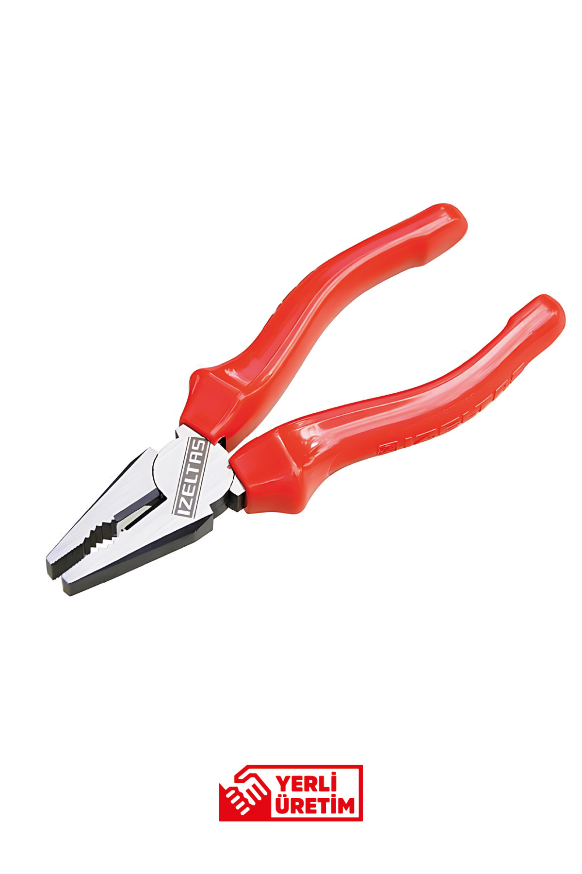 İzeltaş 160 mm Kombine Pense | Opak Serisi, Cr-V Çelik, Ergonomik Sap ve Güçlü Kesme Performansı