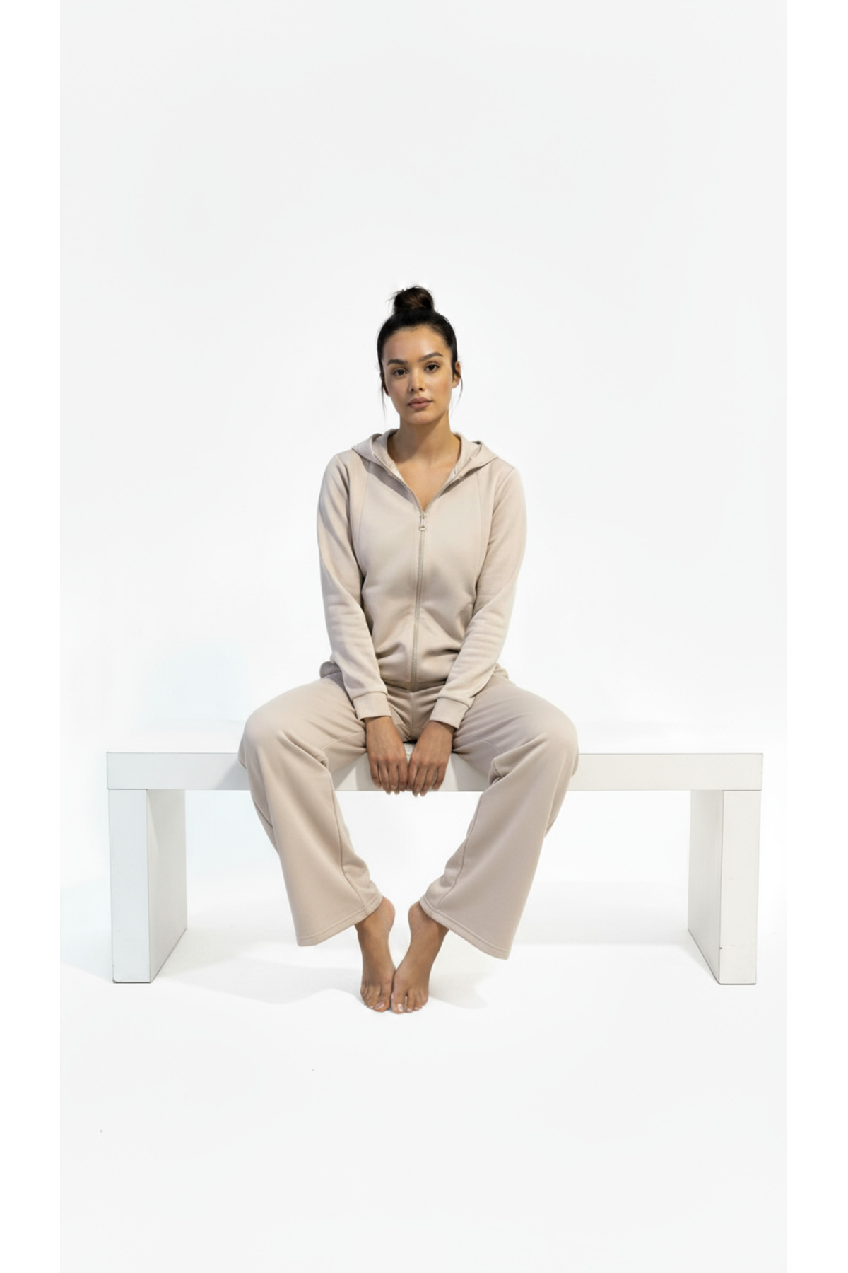 SARE ERKMEN Scuba Kumaş Pantolon-Sweat Eşofman Takım