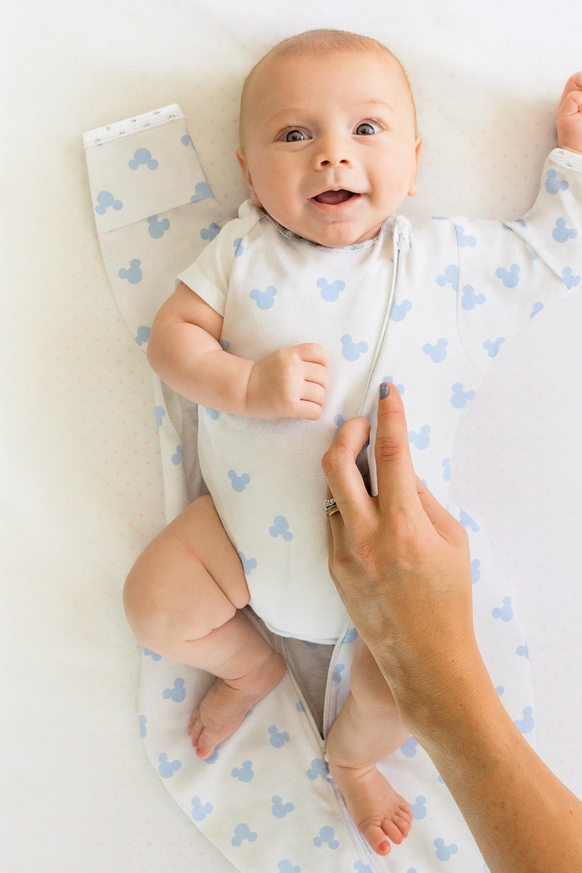 Le Touche Bebek Kundak Yenidoğan Kendini Yatıştıran Uyku Tulumu Erkek Kız Bebek Kundak 3' lü Set 4 Mevsim fotoğrafı 4 (önizleme)