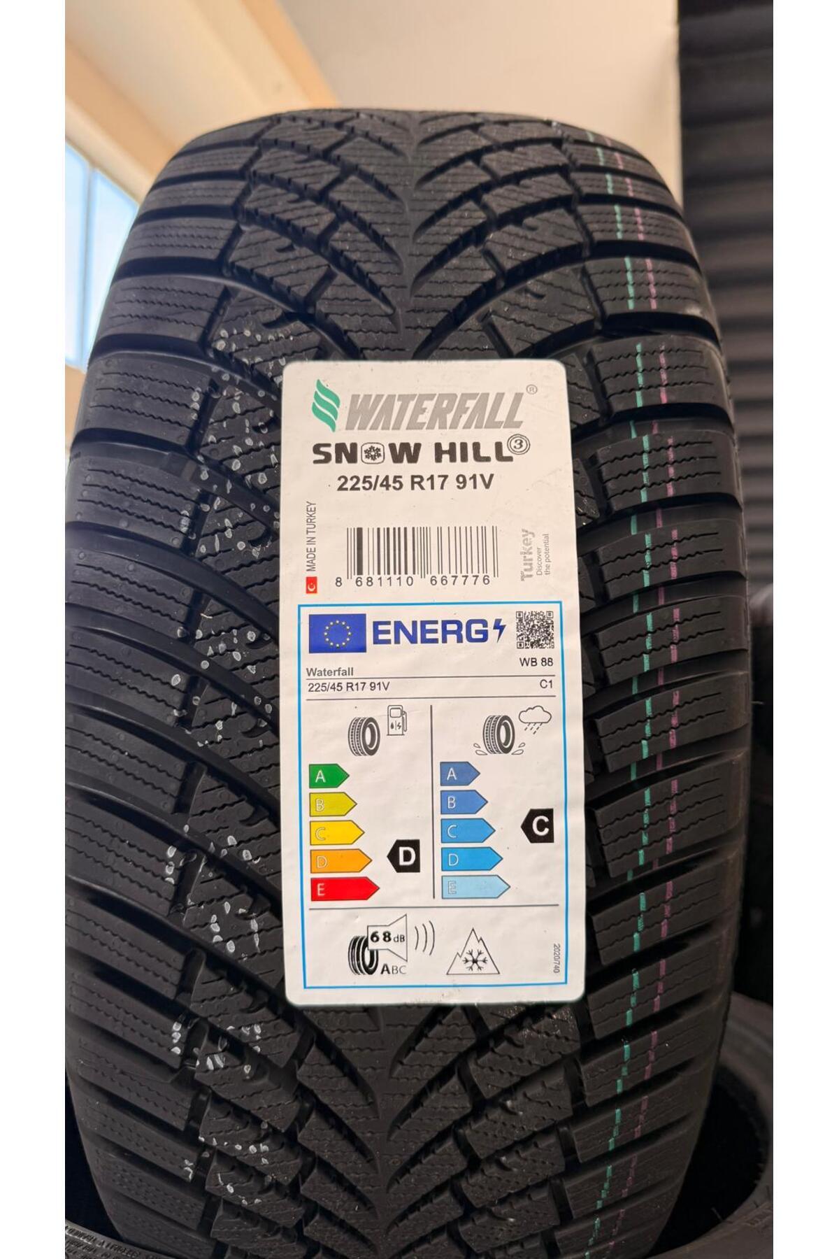 waterfall 225/45 R17 91V Snow Hill 3 (2025 Üretim)