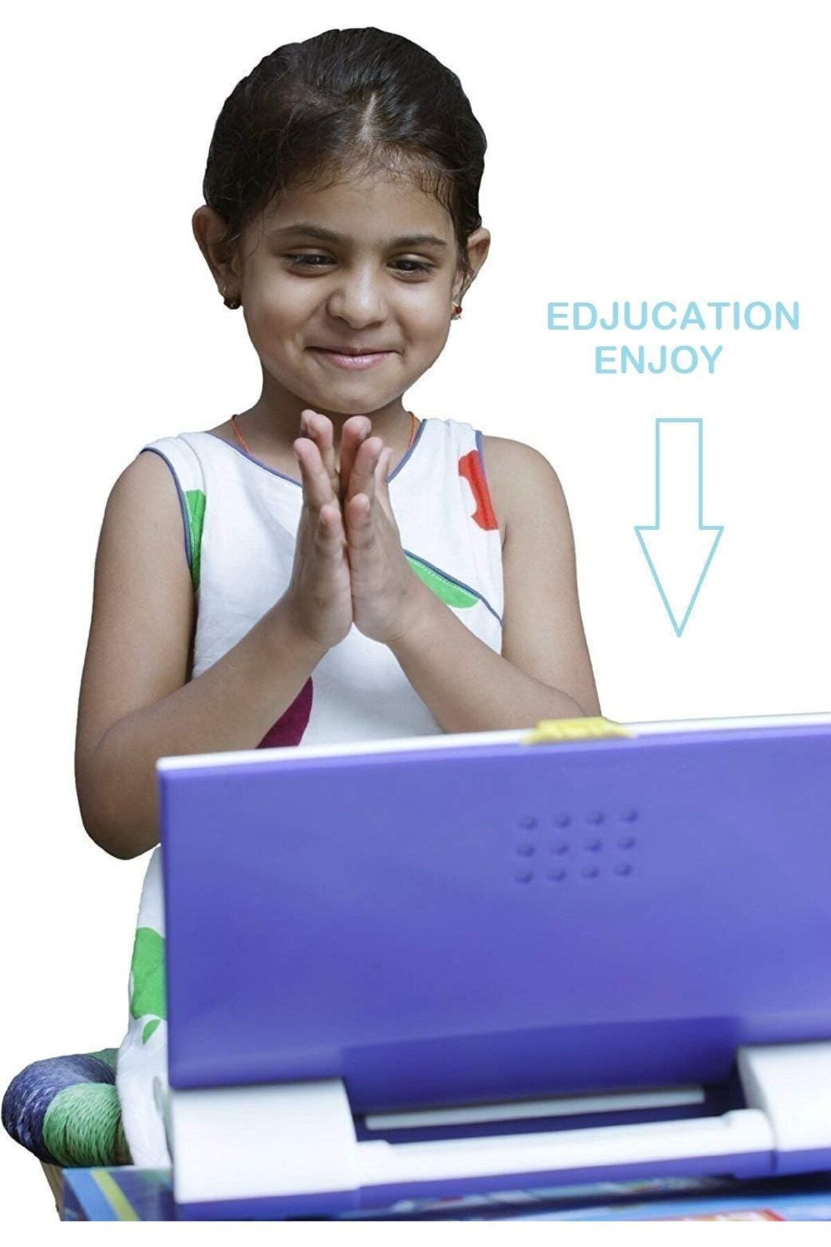 لپ‌تاپ آموزشی انگلیسی برای کودکان با کنترل ماوس