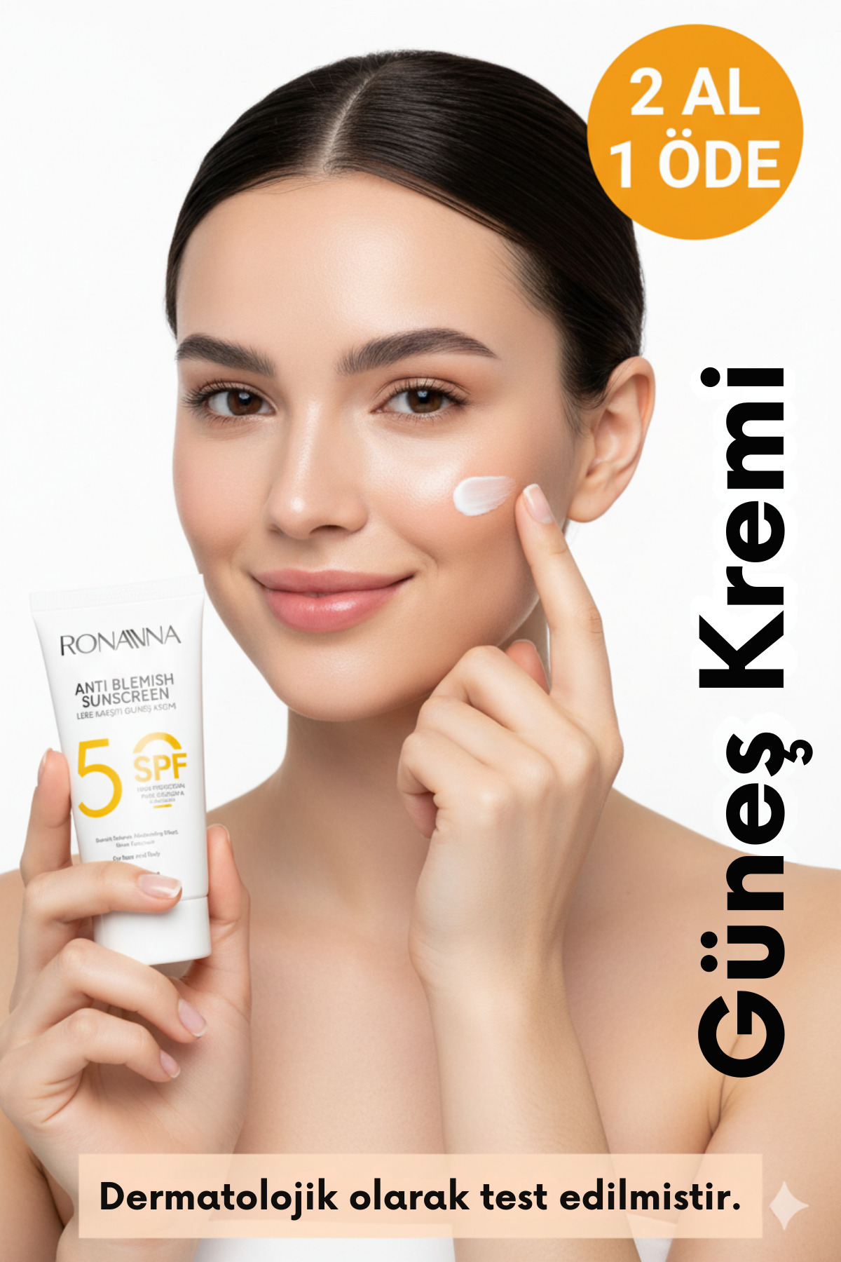 Güneş Kremi - Leke Karşıtı, Yüksek Korumalı Spf50 , Aydınlatıcı, Tüm Cilt Tipleri Için - 50ml
