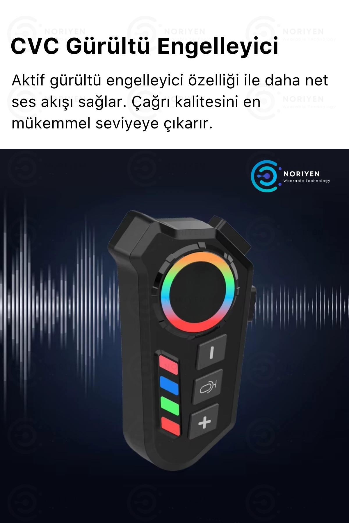 Yeni Nesil Motosiklet Kask Interkom Mikrofonlu Gürültü Engelleyici K06 Bluetooth Kulaklık