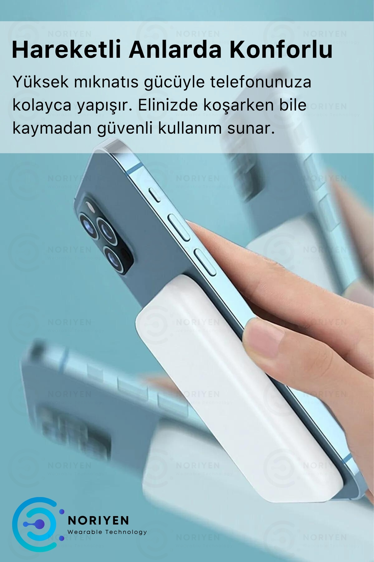 Yeni Nesil Magsafe Battery Pack iPhone Tam Uyumlu Powerbank Kablosuz Wireless Batarya Şarj Aleti