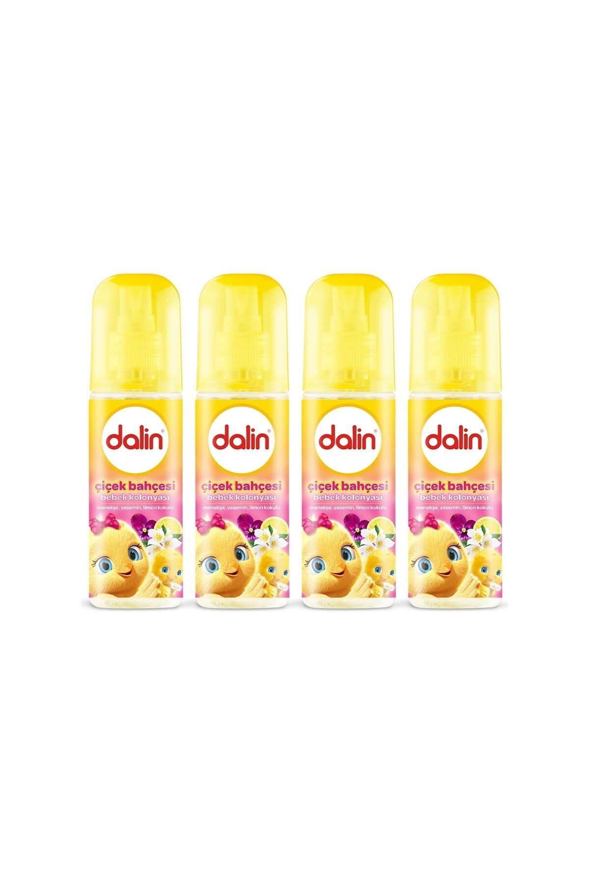 Dalin Bebe Kolonyası 150 Ml Çiçek Bahçesi x4 Adet fotoğrafı 2 (önizleme)