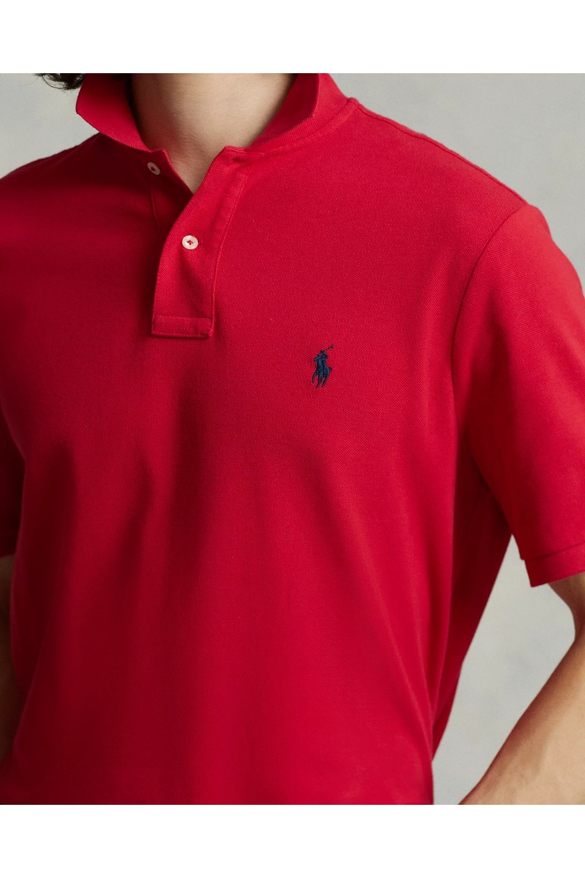 تی شرت مردانه راسته آستین کوتاه | رالف لورن Ralph Lauren 710666998003 - تصویر 3