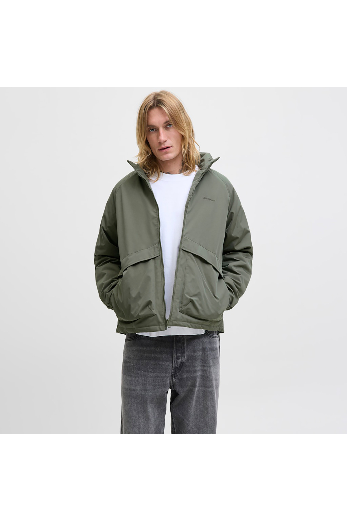 Jack & Jones Diego Transitional Erkek Yeşil Ceket (12278759-DO